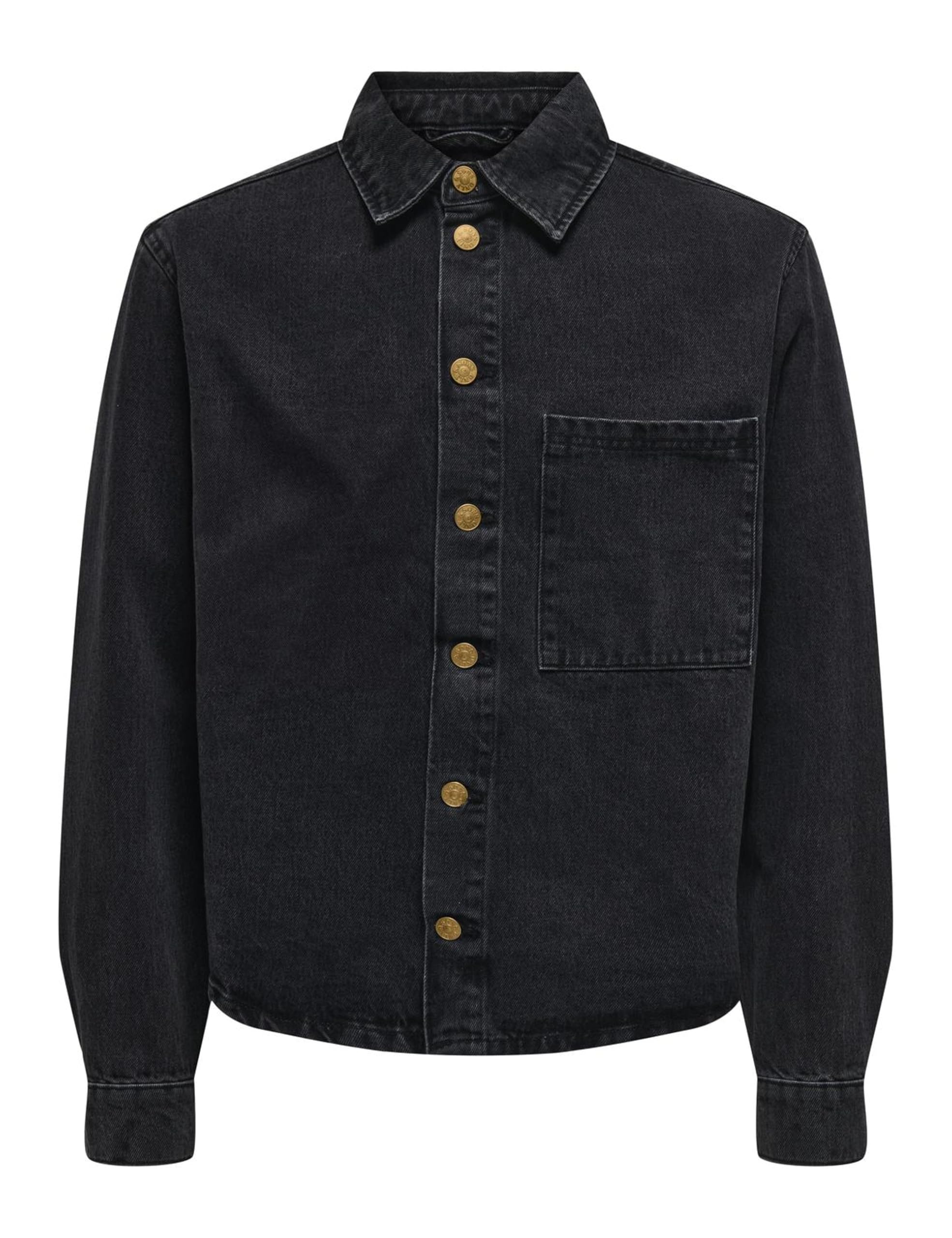 Only & Sons Onssprick Giacca Denim Uomo L Nero