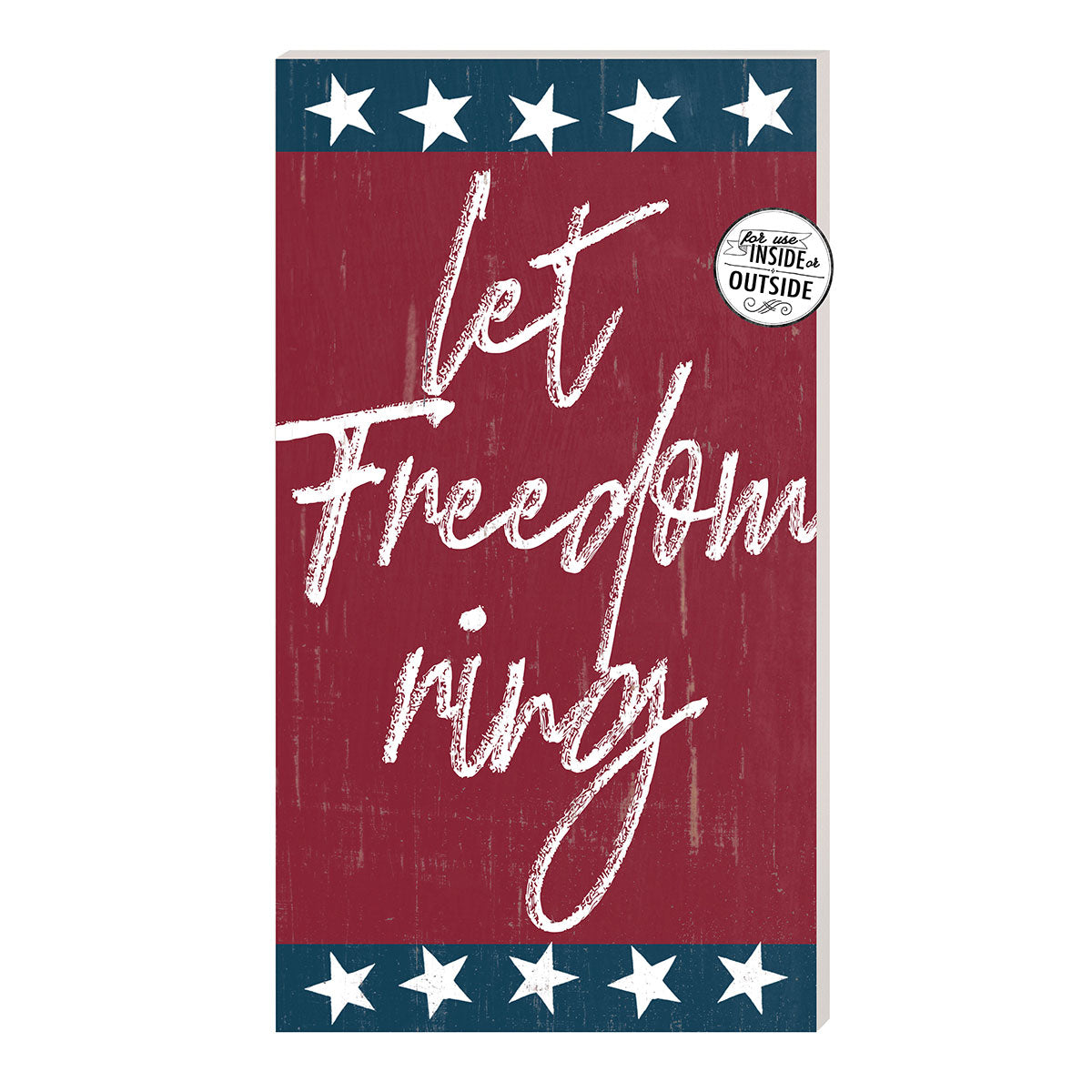 7.62 Design Home Let Freedom Ring targa 28x51 cm PVC