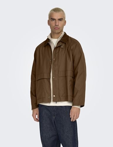 Only & Sons Onskosmo OTW Giacca uomo nera zip