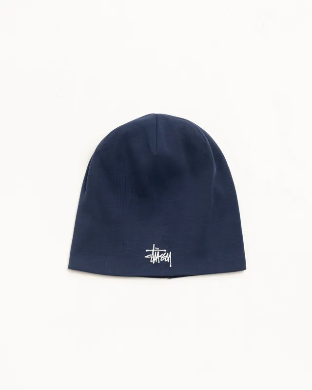 Stussy Jersey Skullcap berretto navy cotone taglia unica