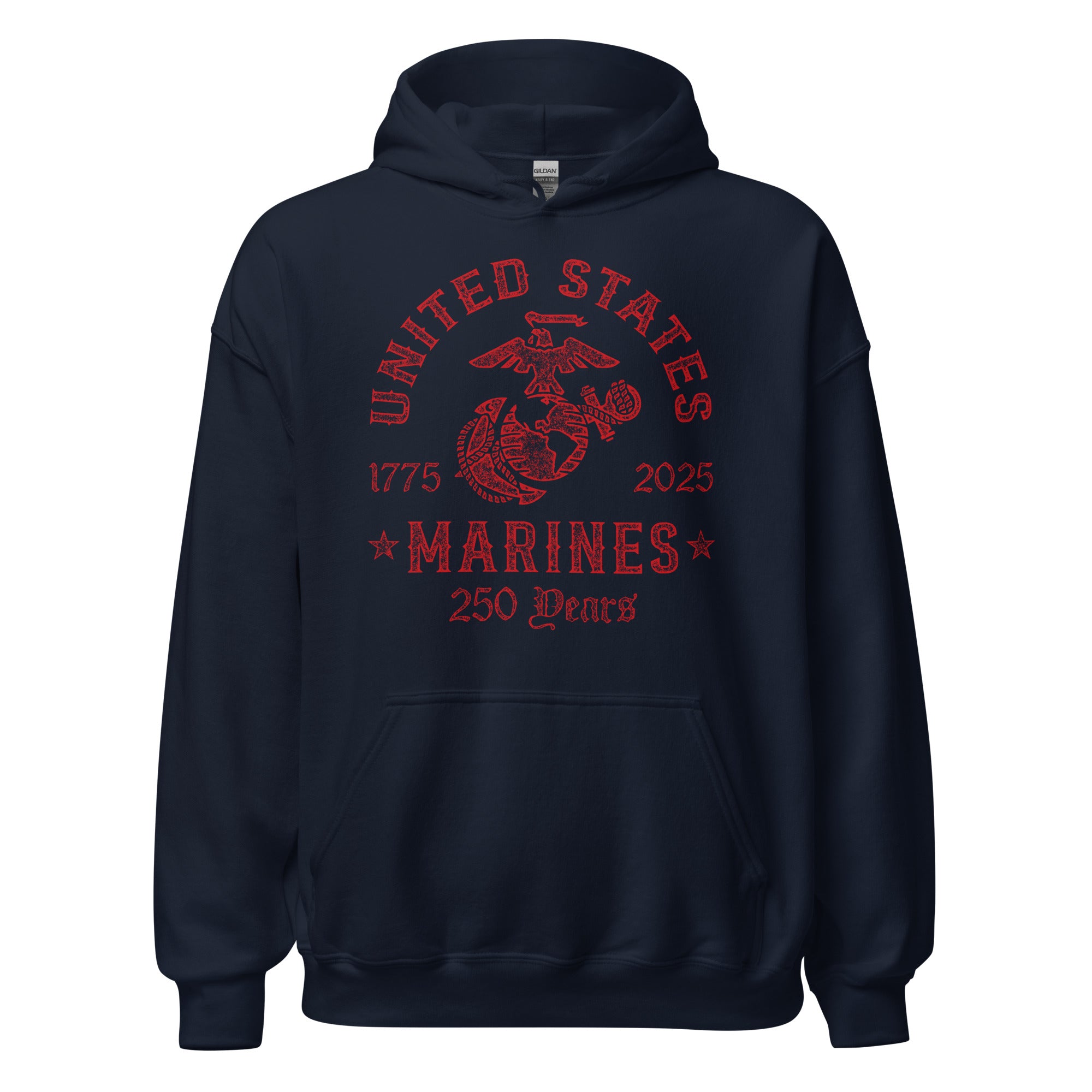 7.62 Design USMC 250th Birthday 2025 felpa nera cotone