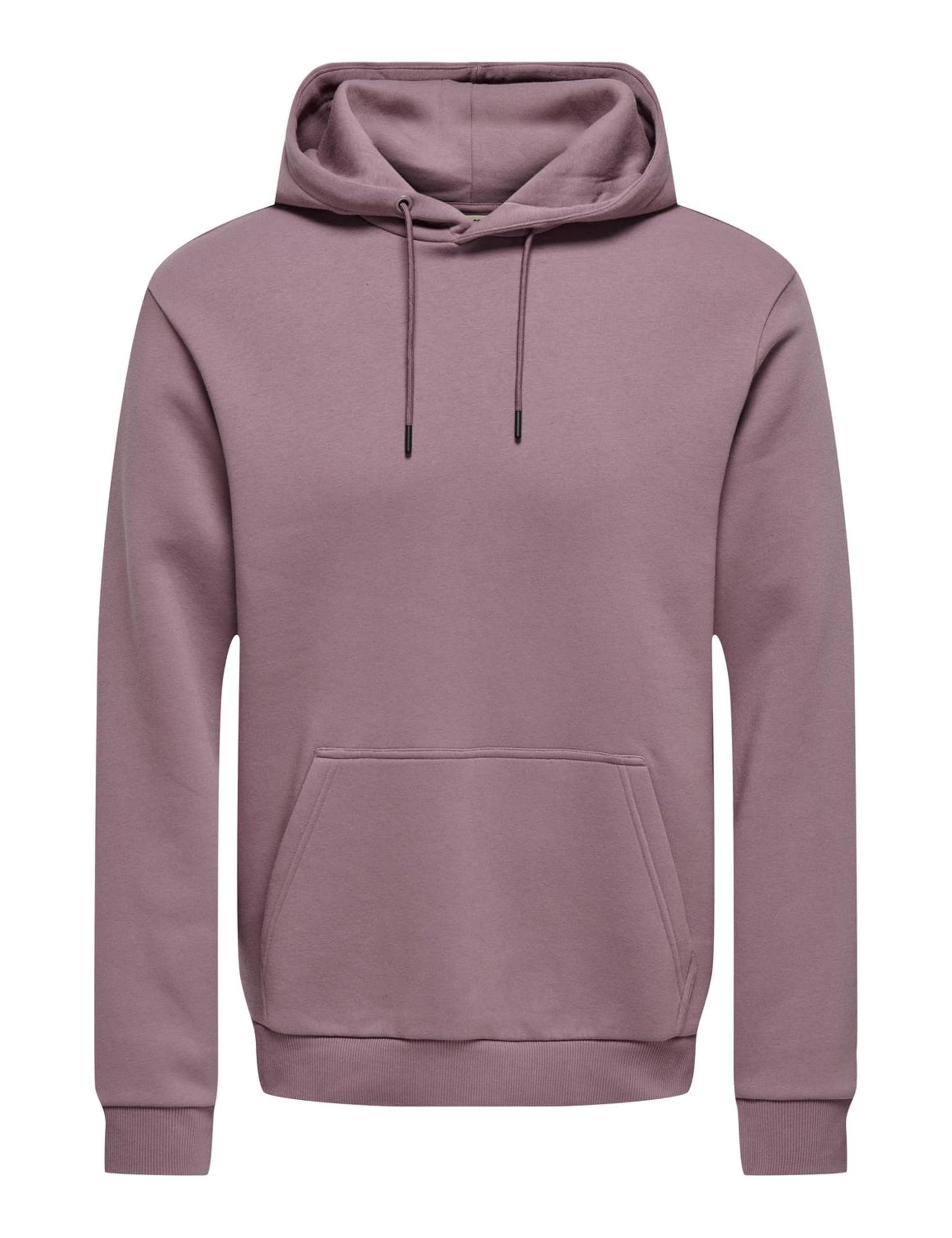 ONLY & SONS Onsceres felpa cappuccio Twilight Mauve XS