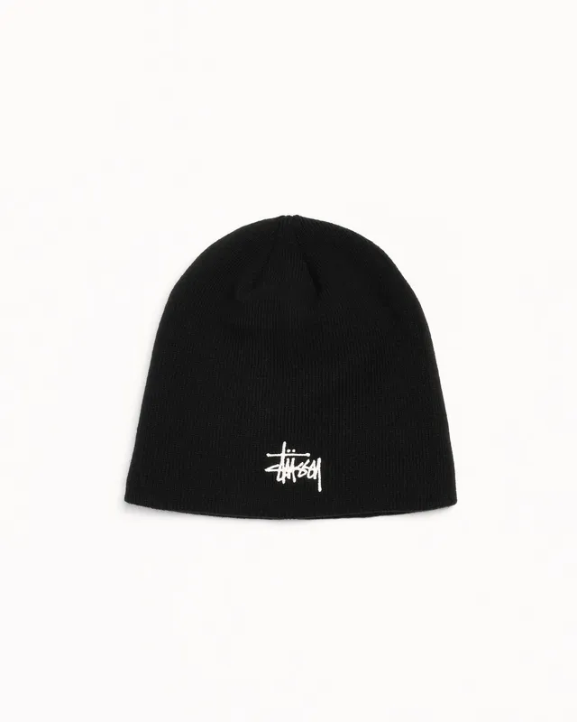 Stussy Basic Stussy Skullcap berretto nero 100% acrilico