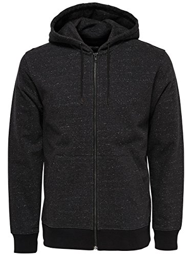 ONLY & SONS Onsfiske Felpa Uomo Zip Cotone Rosso Taglia L