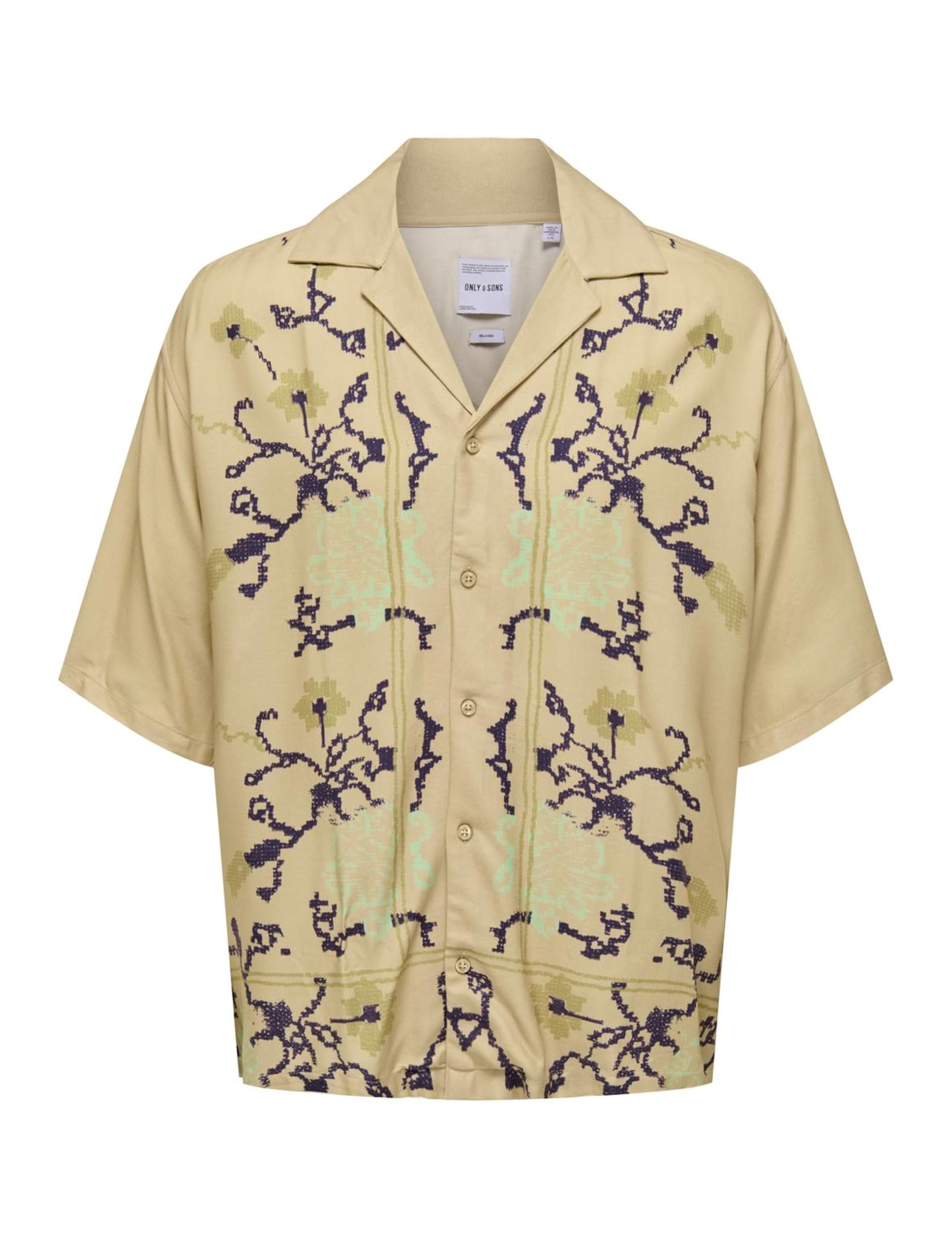 ONLY & SONS Onsalf RLX Flower camicia uomo M floreale