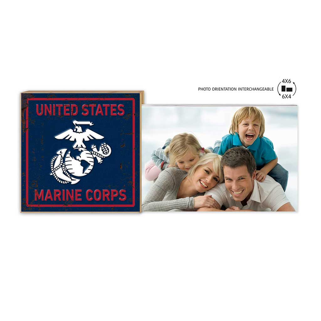 7.62 Design USMC cornice 13x27 cm foto 10x15 ruggine