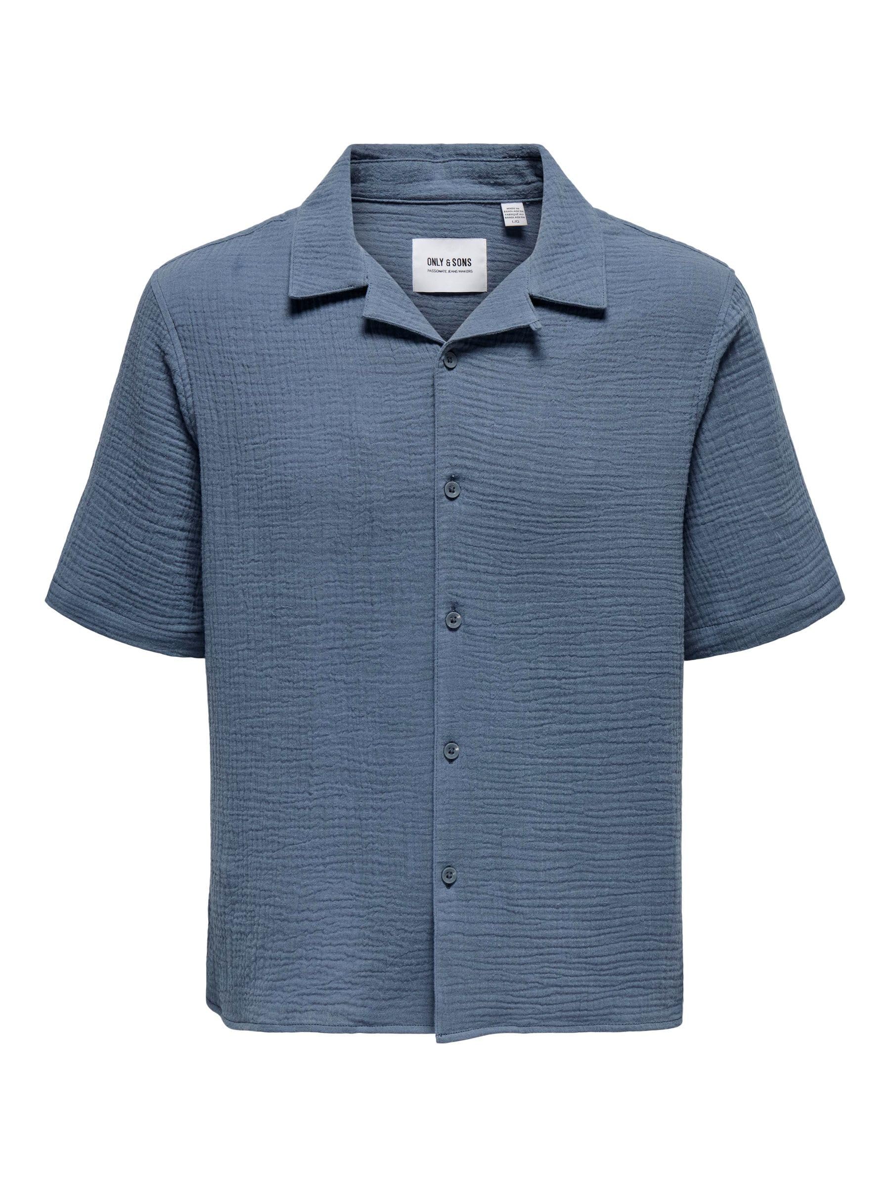 ONLY & SONS Onskyle Camicia Uomo Cotone Collo Regular