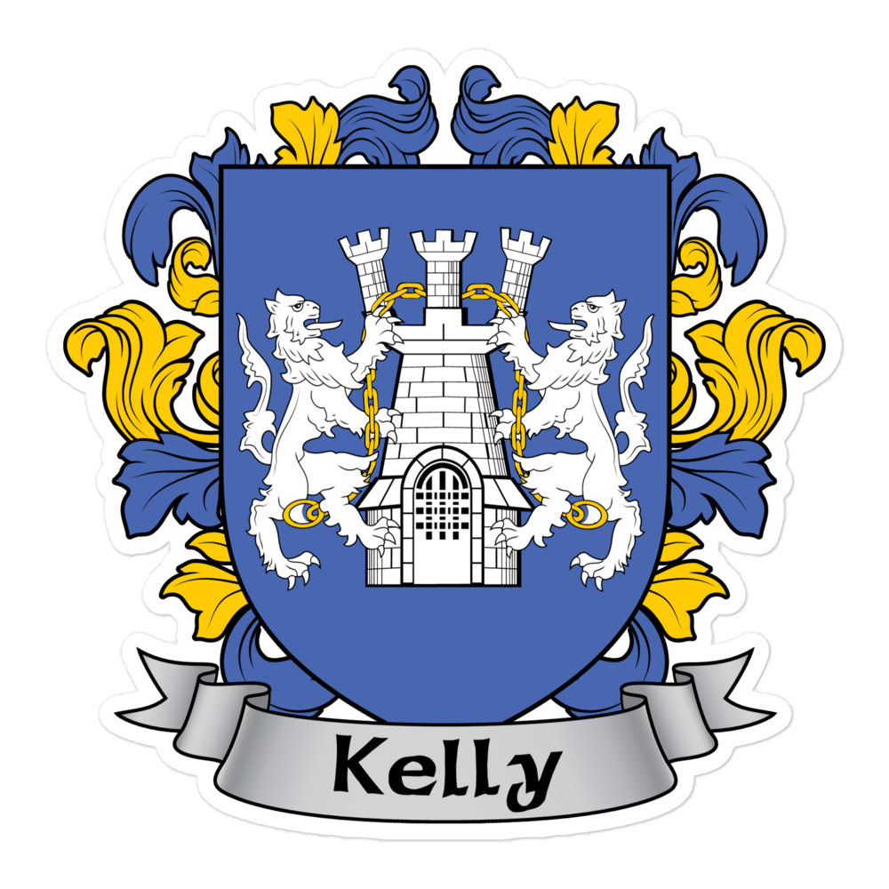 7.62 Design Kelly Irish Adesivo Auto 3"x3" Vinile Stemma