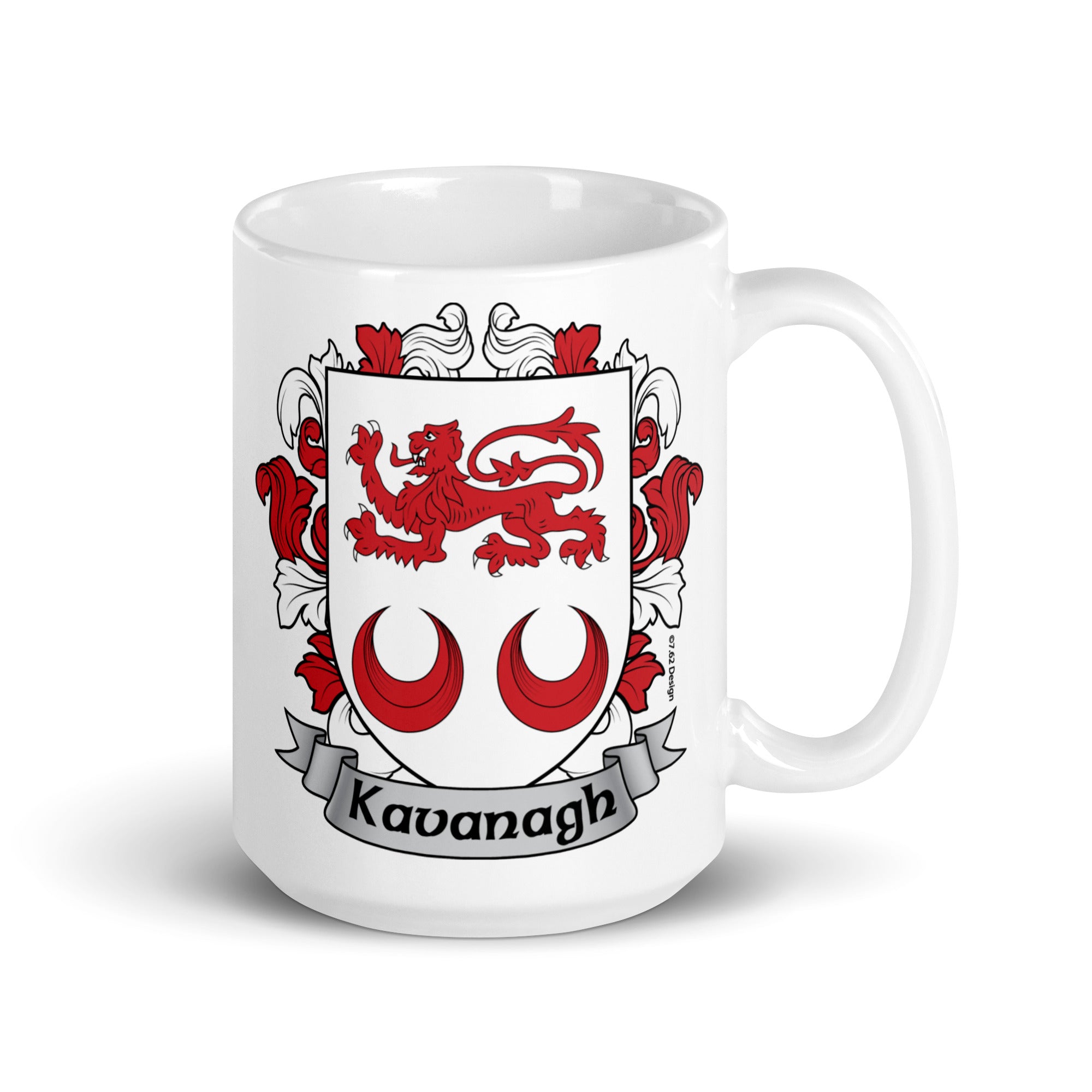 7.62 Design Drinkware Tazza Kavanagh Coat of Arms Ceramica 443 ml