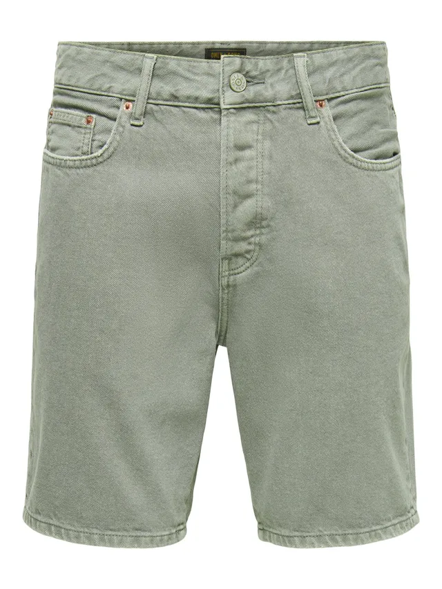 ONLY & SONS Onsedge Straight shorts vita media XL uomo