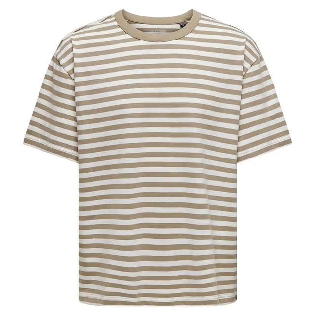 ONLY & SONS Keith Life t-shirt L oversize cotone bio