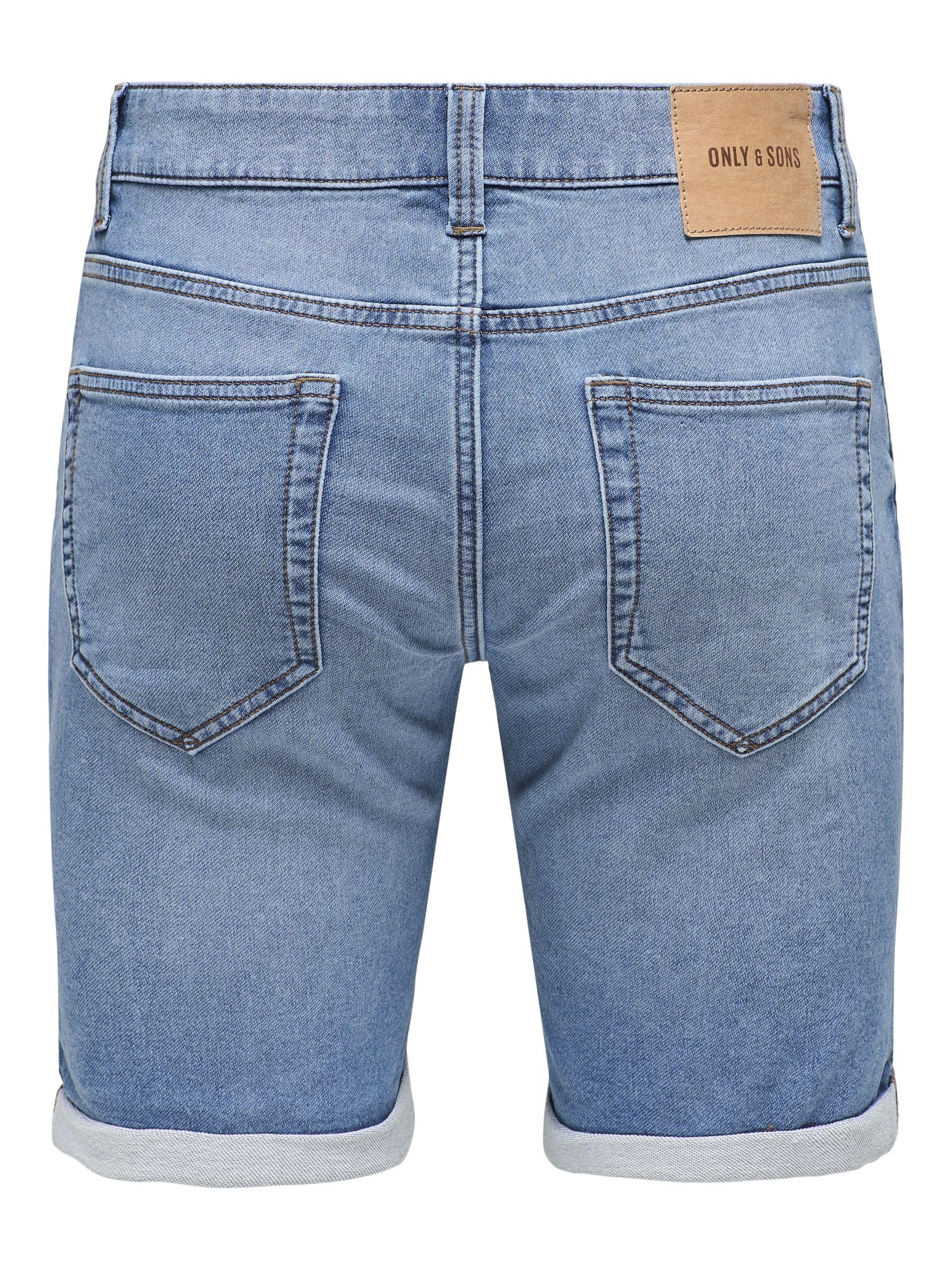 ONLY & SONS Ply Shorts Uomo Regular Vita Media