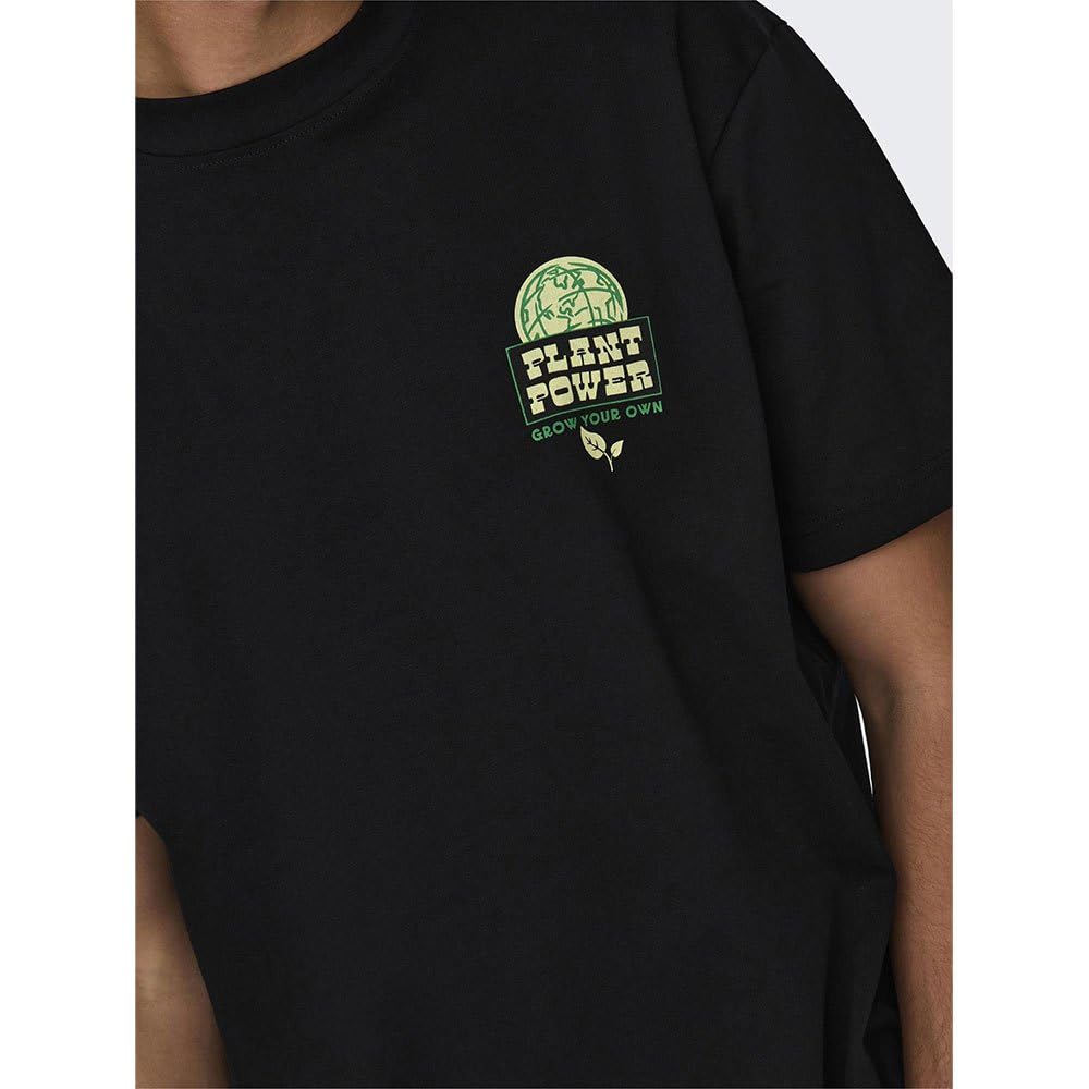 Only & Sons Leroy Life RLX T-shirt uomo M 100% cotone