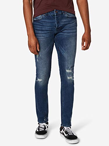 ONLY & SONS Onsspun DCC 0456 jeans slim strappati 36W/32L