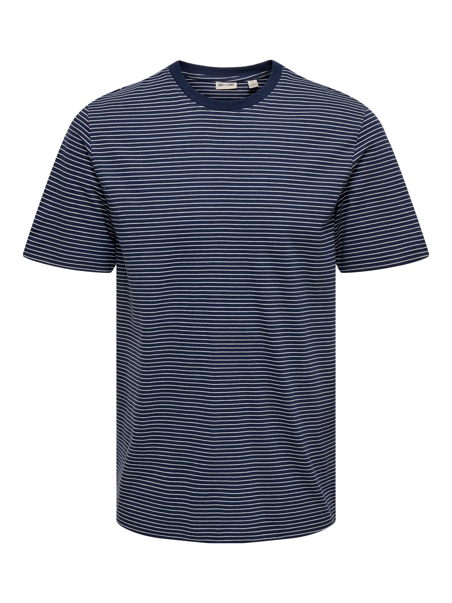 Only & Sons Onsfred Life t-shirt uomo righe taglia XL