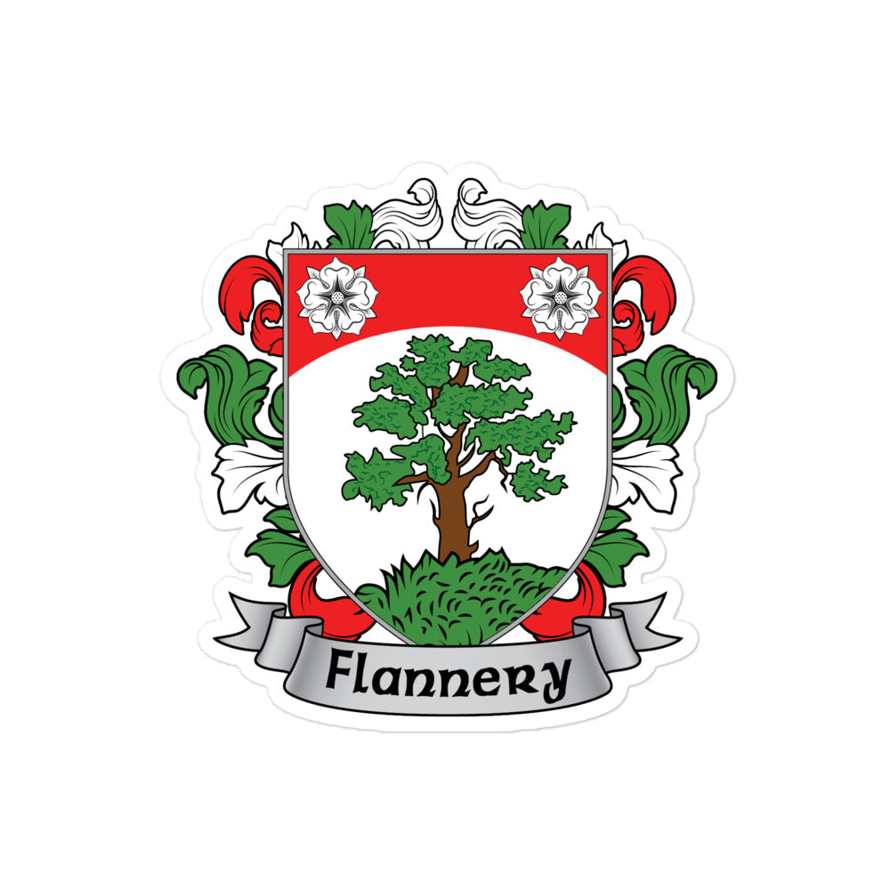 7.62 Design Flannery adesivo vinile stemma irlandese 7x7 cm