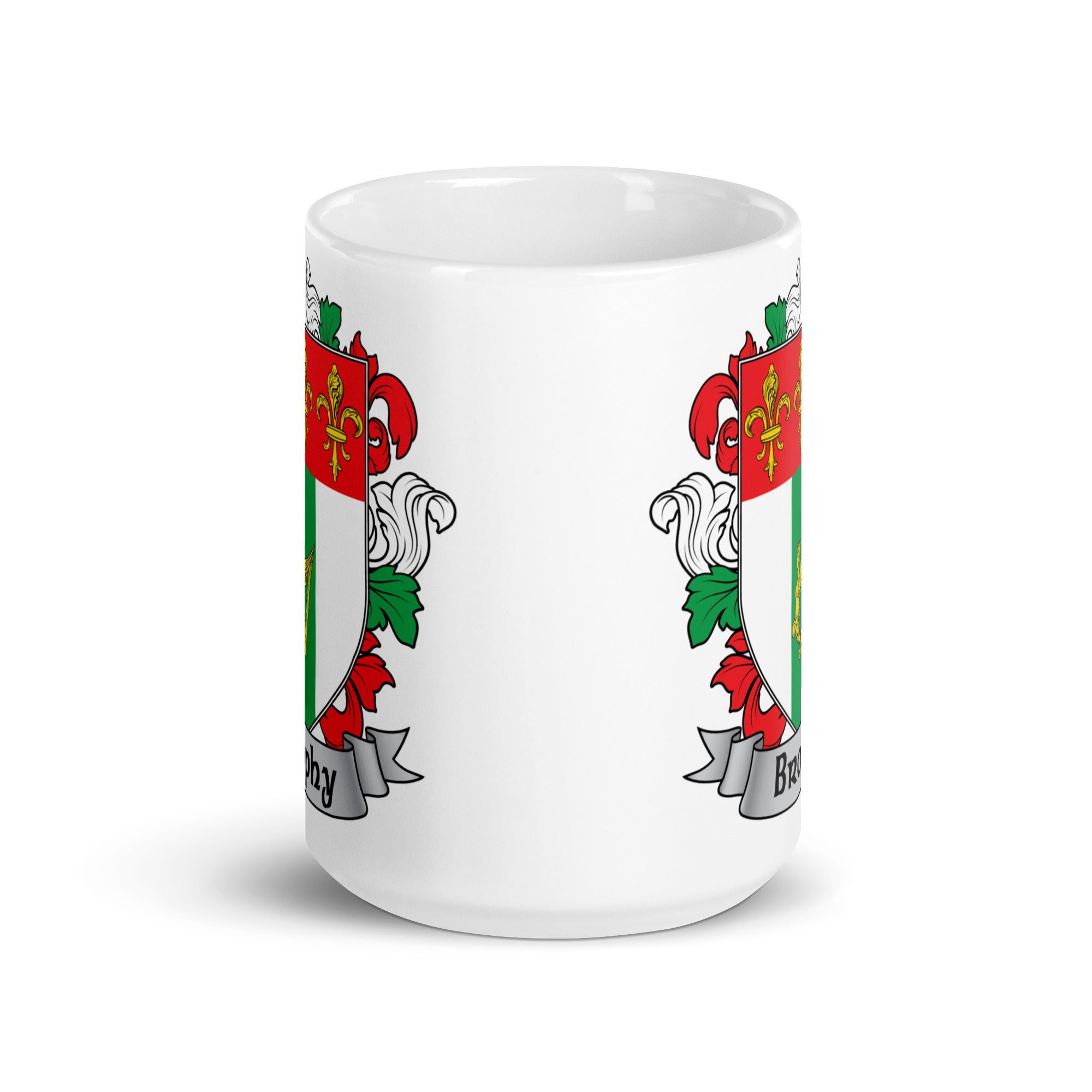7.62 Design Drinkware Brophy Tazza Ceramica 15oz Stemma Irlandese