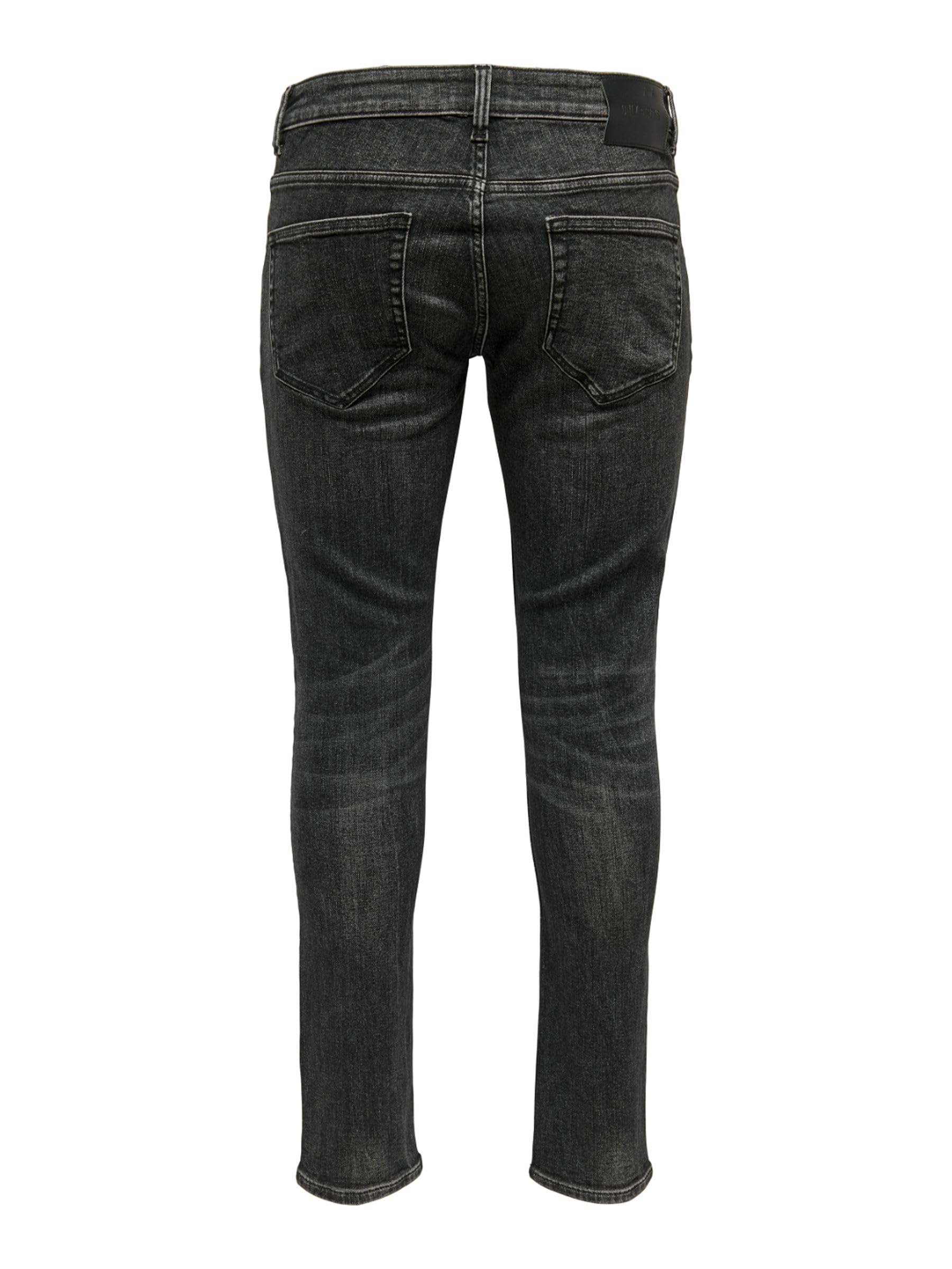 ONLY & SONS jeans uomo 28W/32L denim nero stretch
