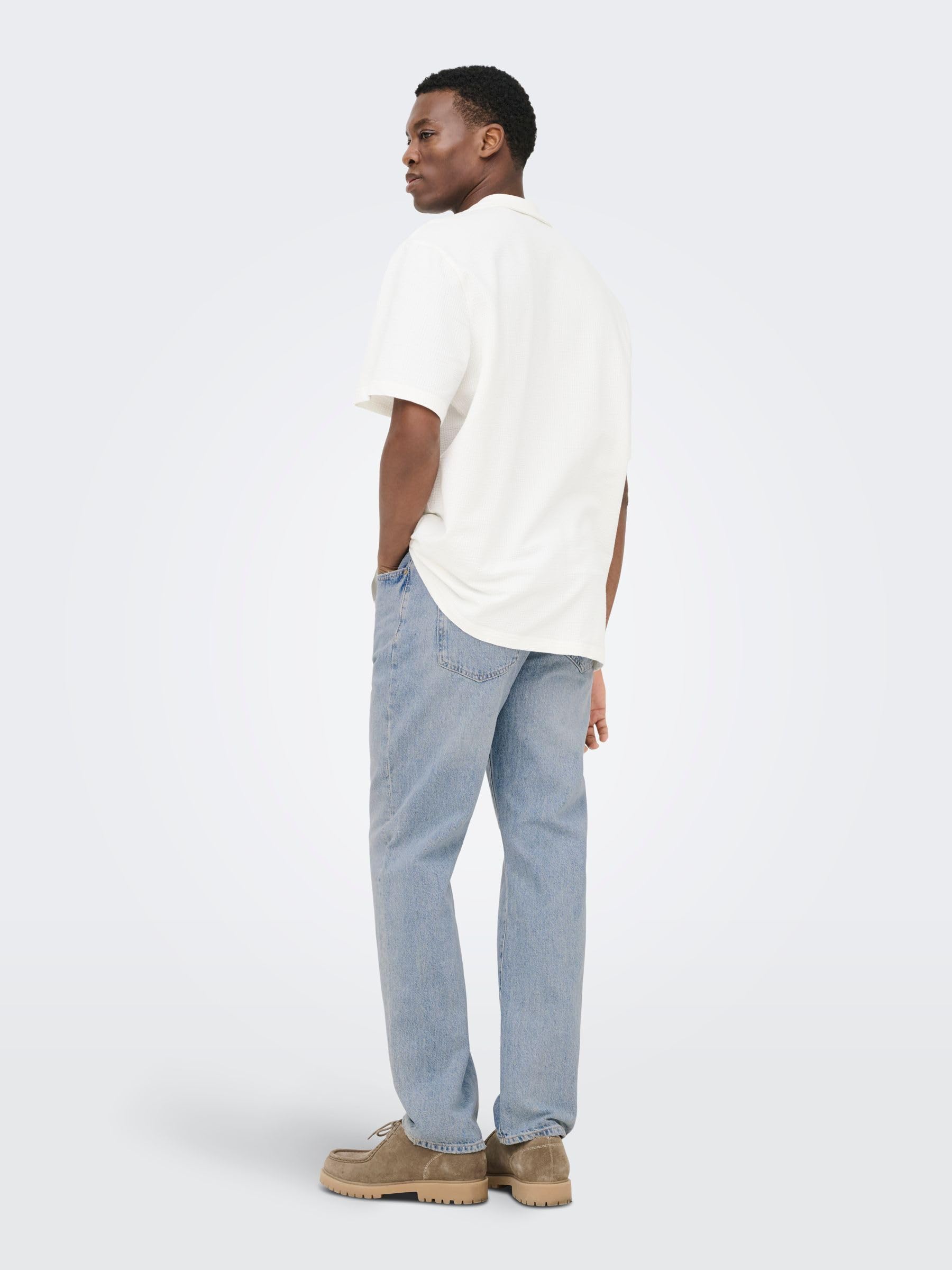 Only & Sons Onsedge Straight Jeans Uomo 32W/32L