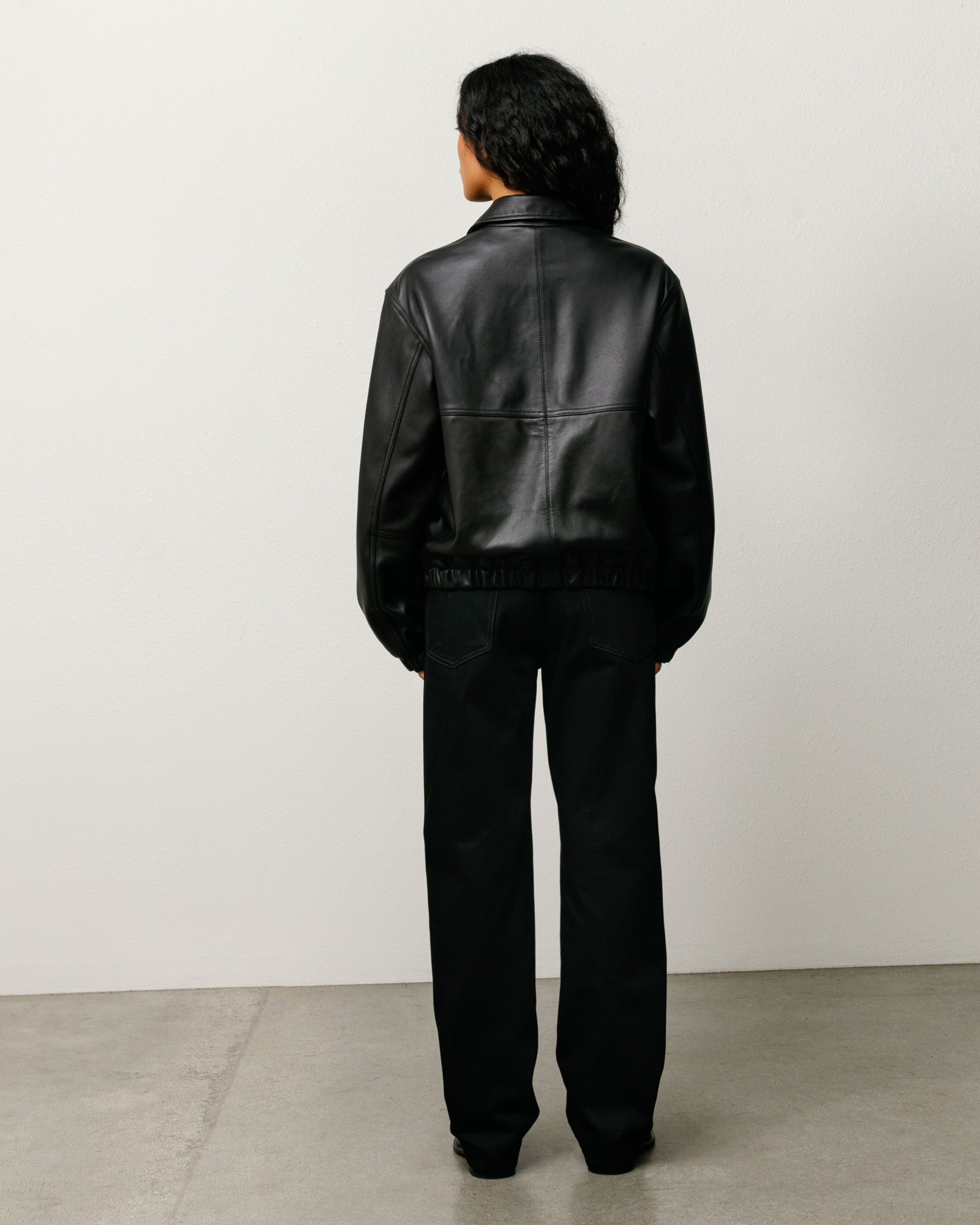 Stussy Slim Jean denim jeans cotone raw black