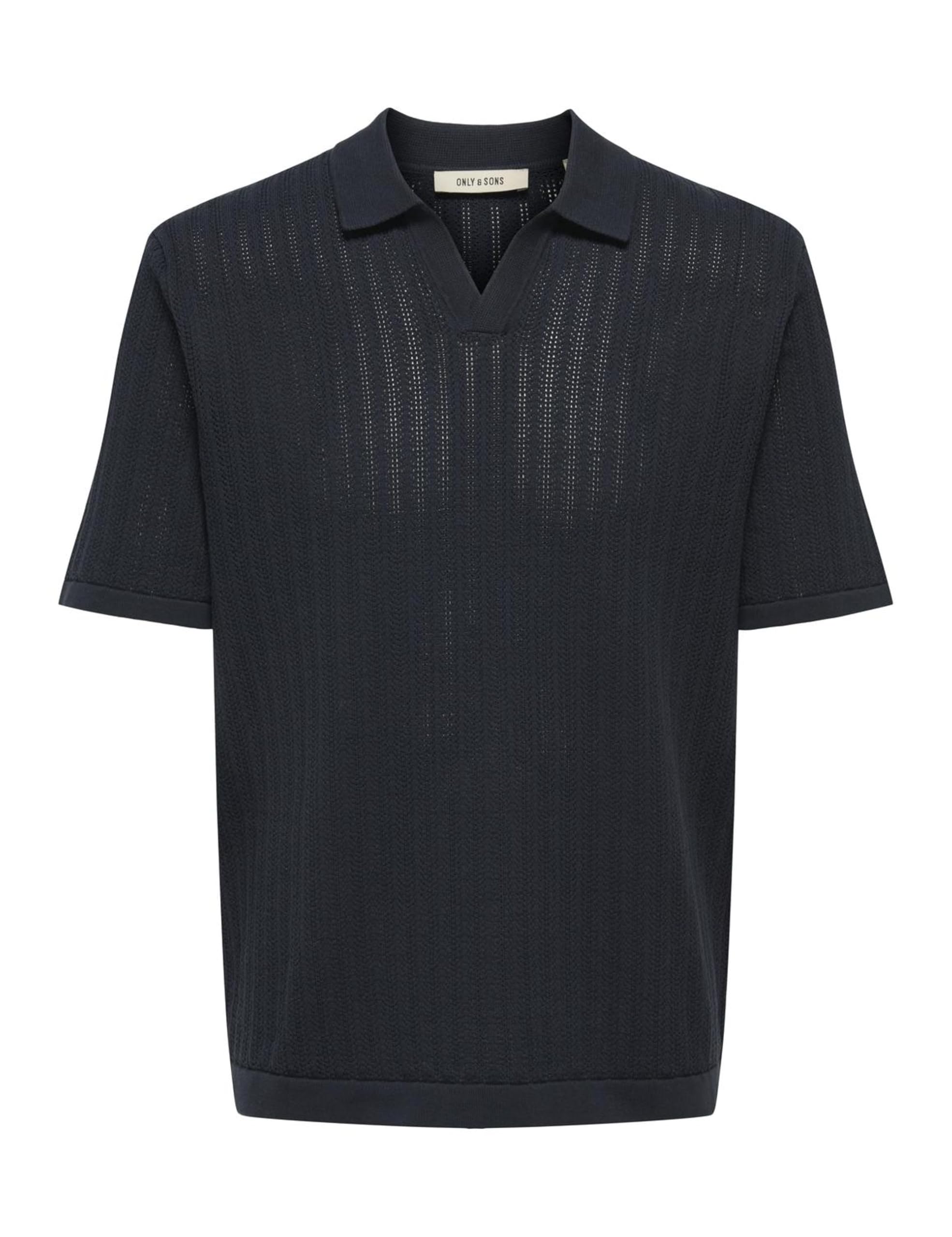 Only & Sons OnsMoon Reg 12 SS Split Polo Uomo Cotone Maniche Corte