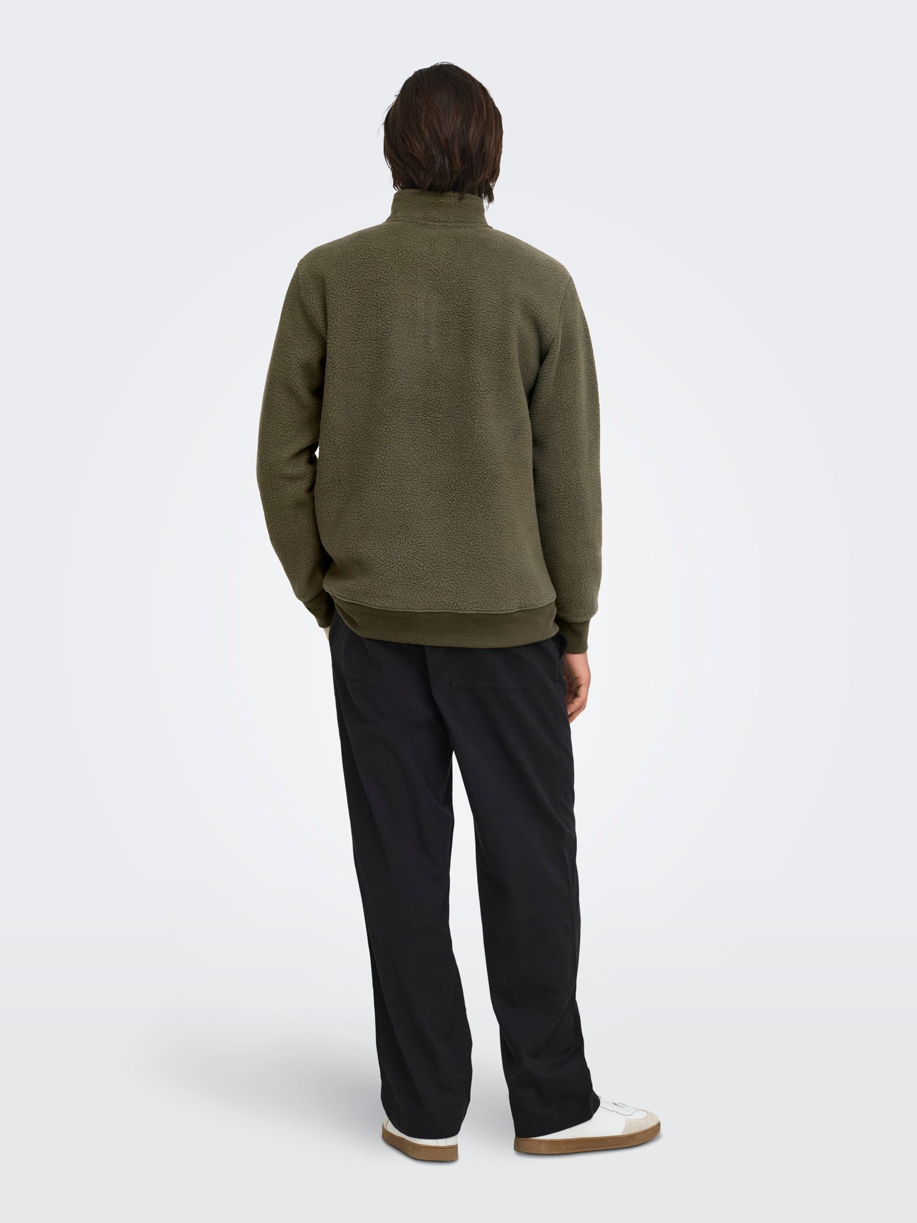 Only & Sons Onsemilio Felpa Uomo XL Girocollo Cotone