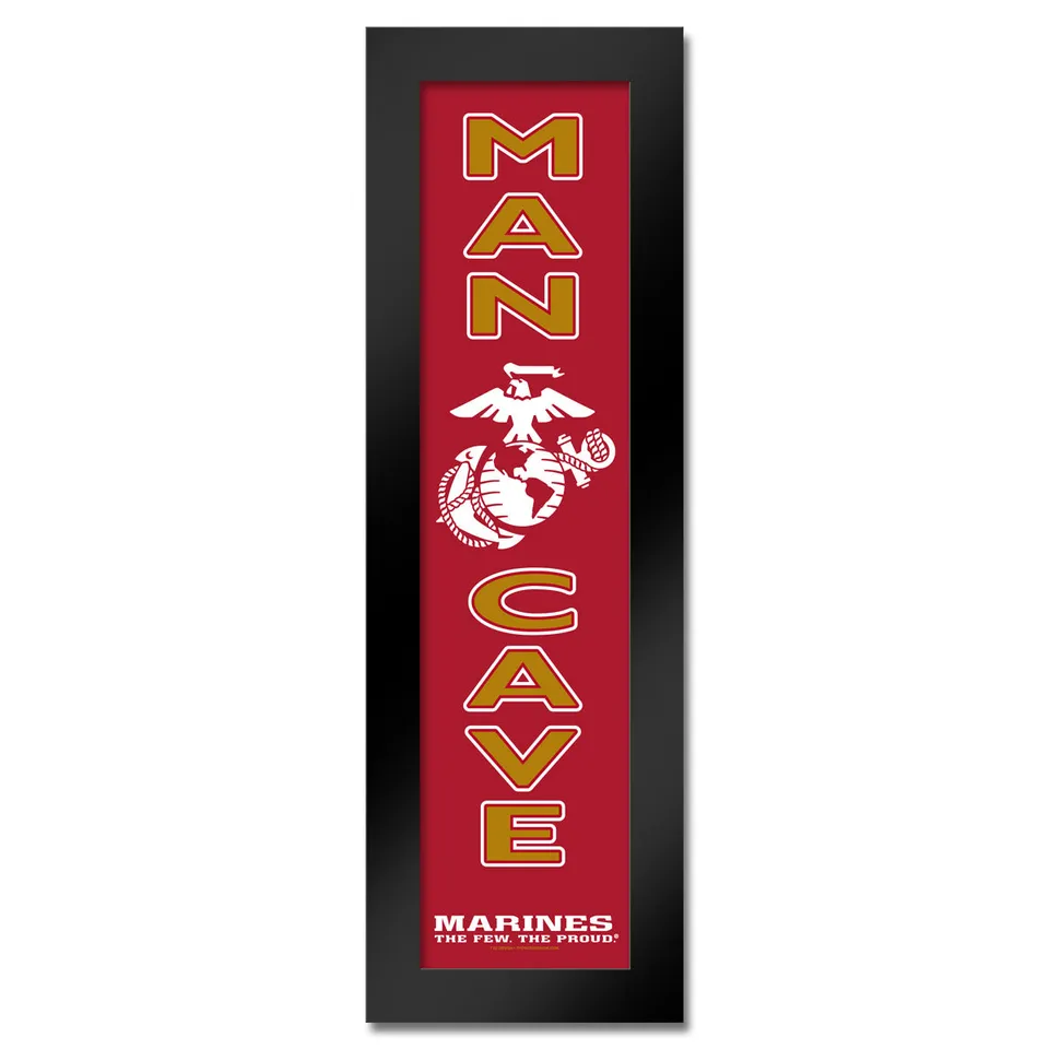 7.62 Design USMC Man Cave Stampa Incorniciata 89x28 cm