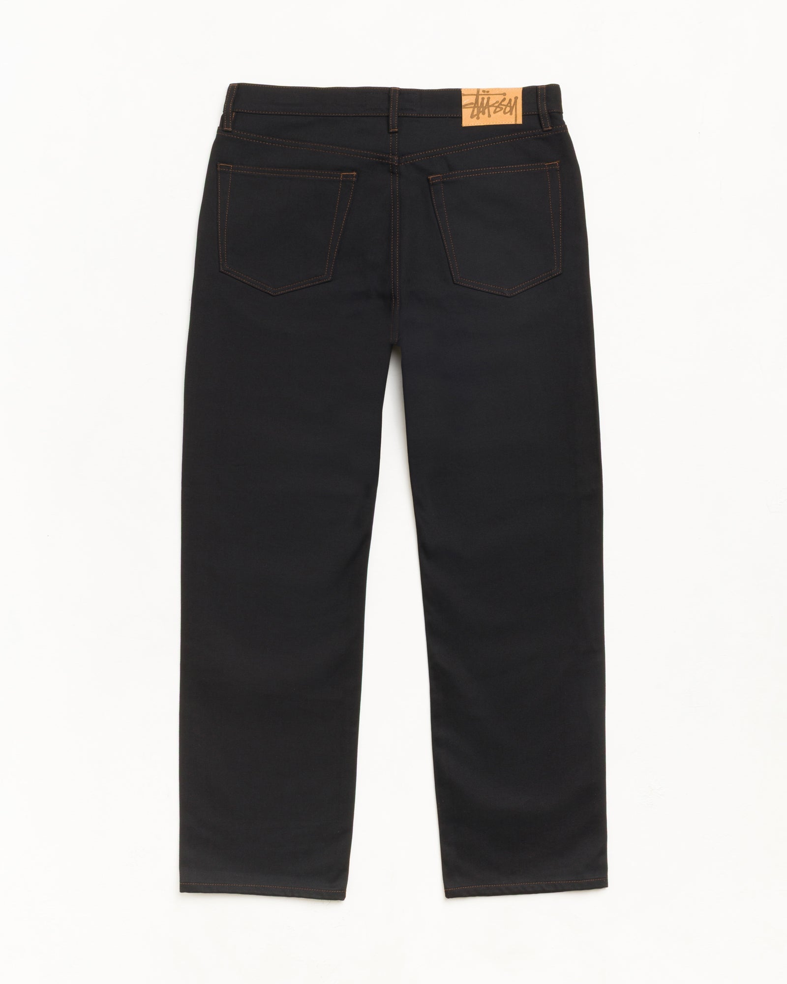 Stussy New Classic Jean Denim jeans nero 100% cotone