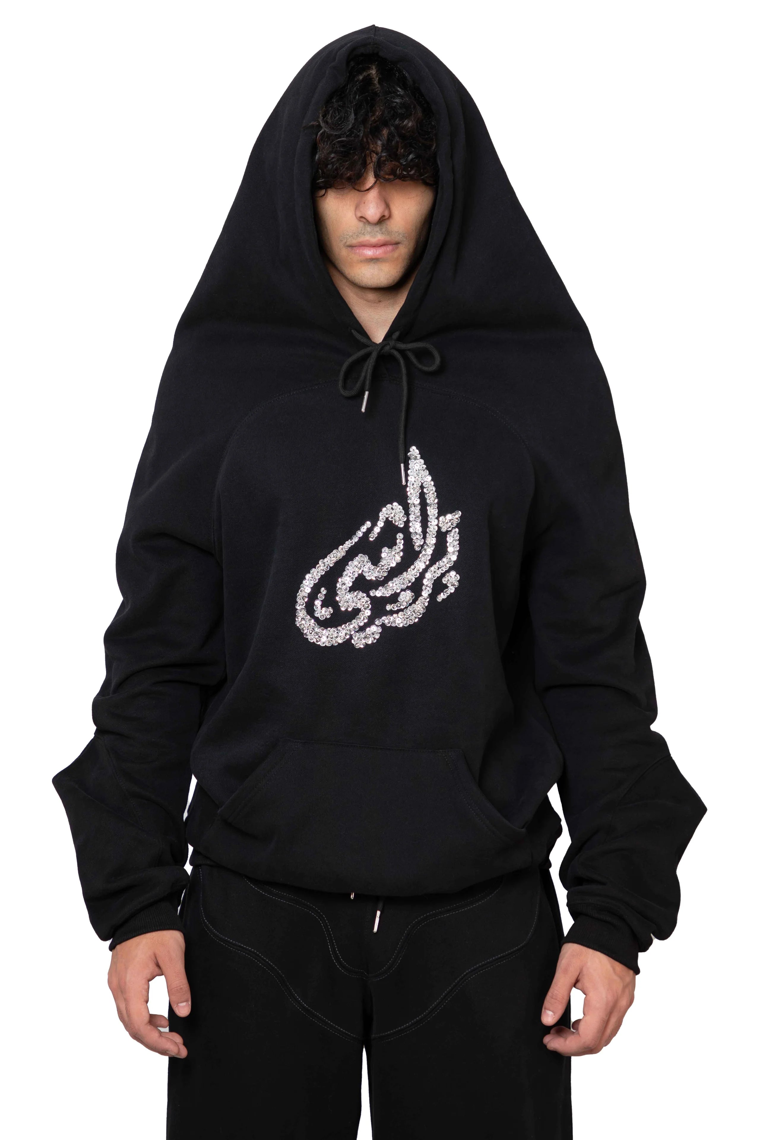 Trashy Clothing TC Logo Identity felpa cappuccio oversize