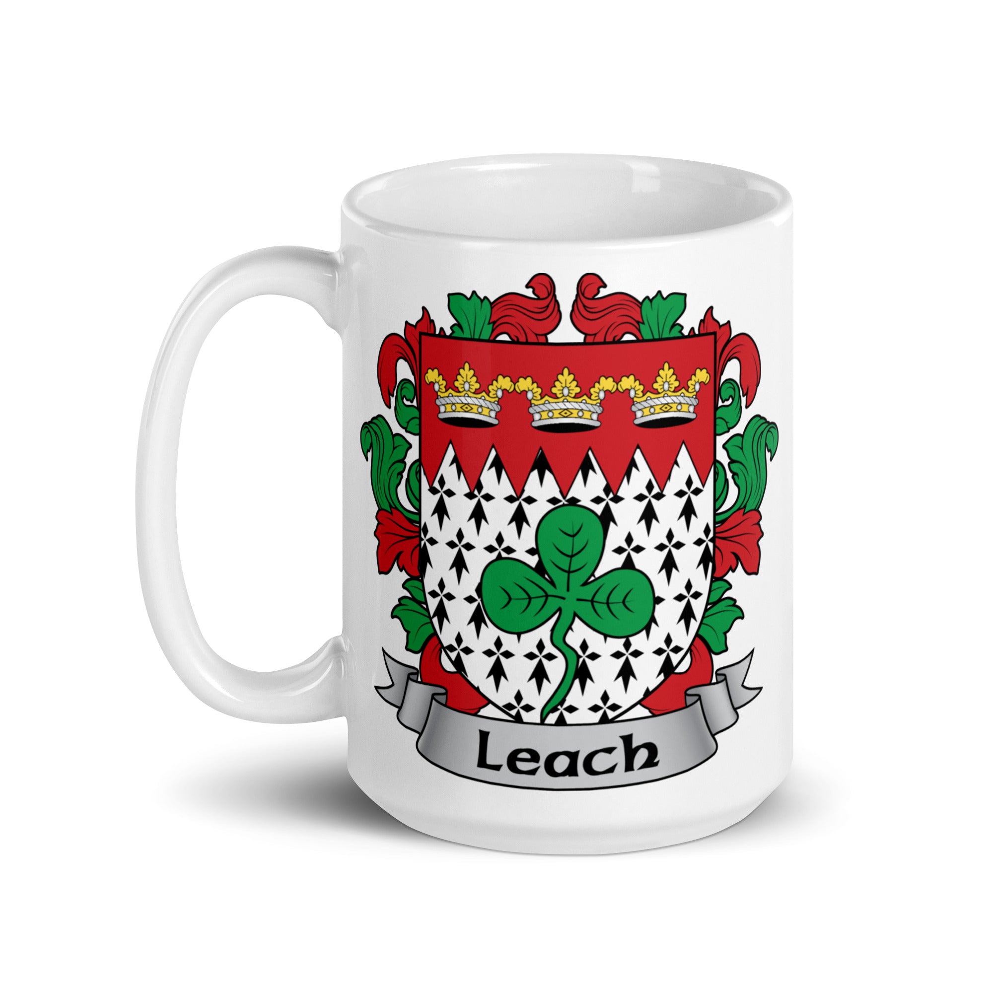 7.62 Design Leach Irish Crest Tazza ceramica 450 ml stemma