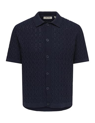 Only & Sons Onstalon Life Reg SS Camicia Uomo Maniche Corte Regular