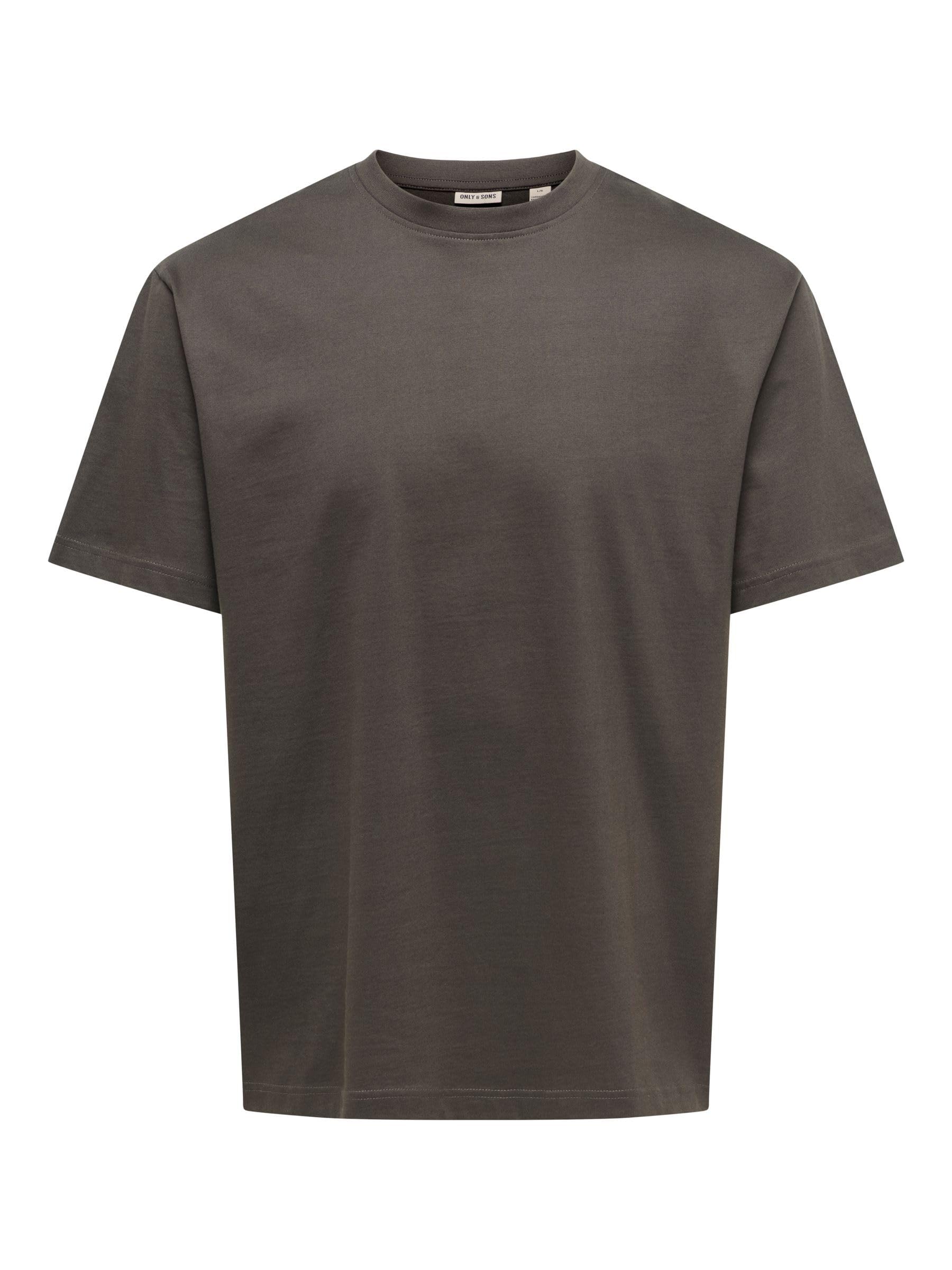 Only & Sons Onsfred t-shirt marrone XL manica corta uomo