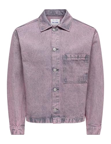 Only & Sons Onssprick Giacca Denim Uomo L Nero