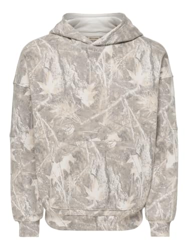 Only & Sons Onsjosh felpa uomo M silver lining