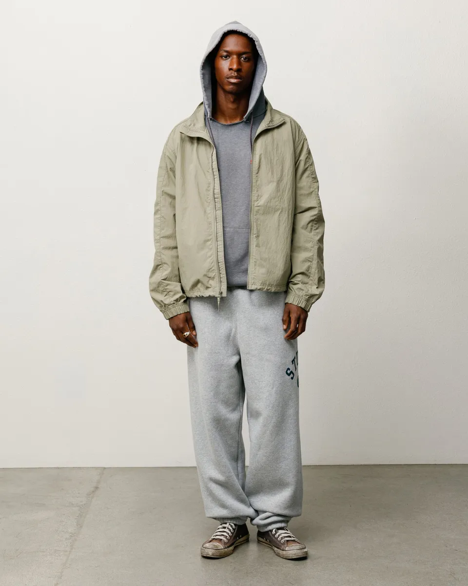 Stussy Varsity Fleece Pant Pantalone Grey Heather 500 g