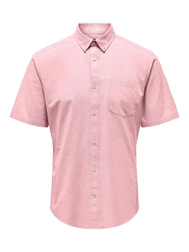 ONLY & SONS Camicia Oxford uomo M slim fit button down