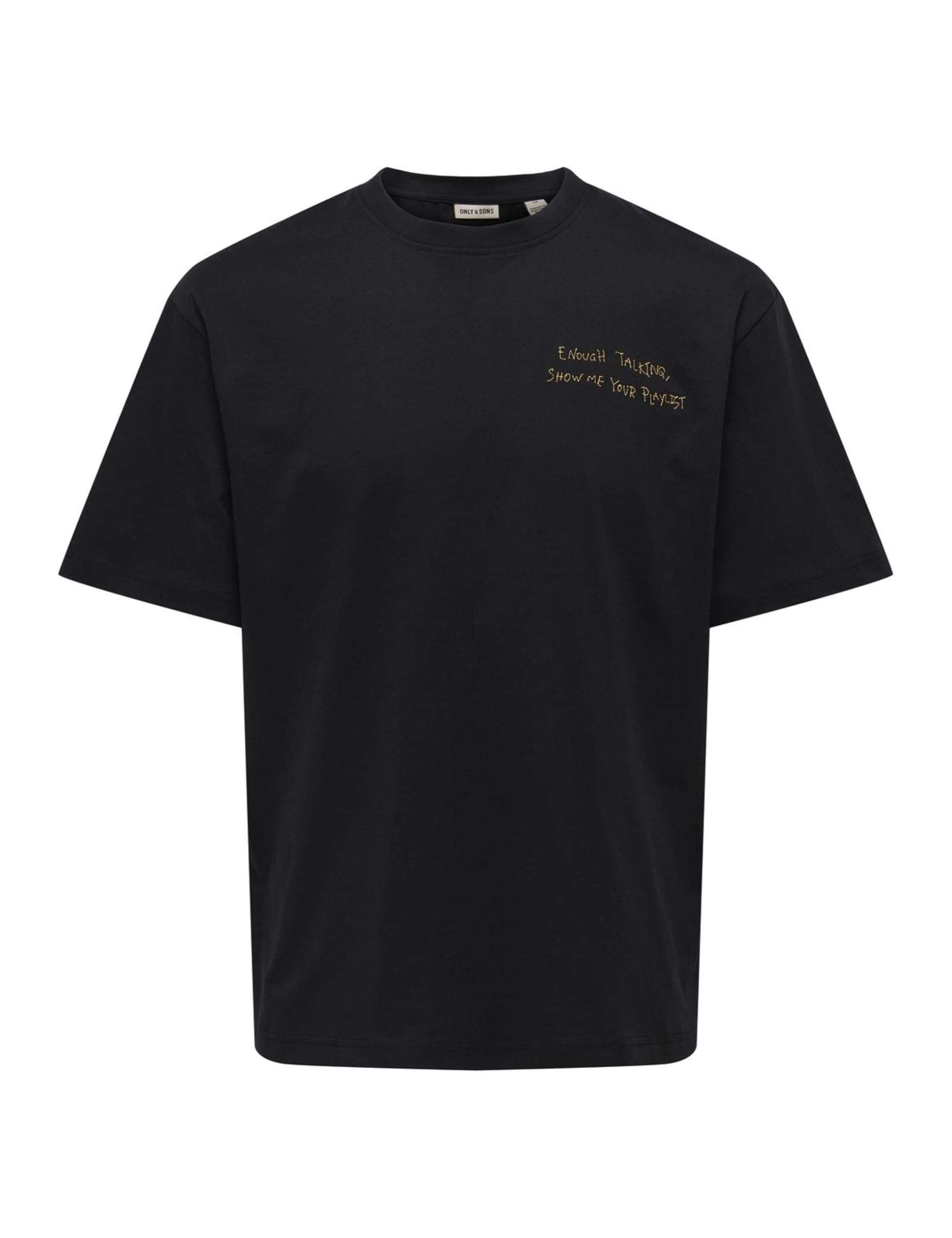 Only & Sons Onsaaron Life RLX maglietta uomo grigio cotone