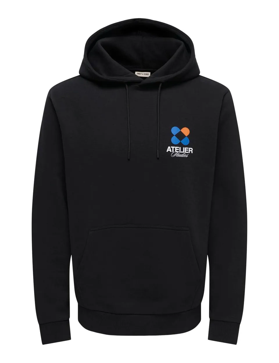 Only & Sons Onsceres Felpa Uomo L Nero Cotone