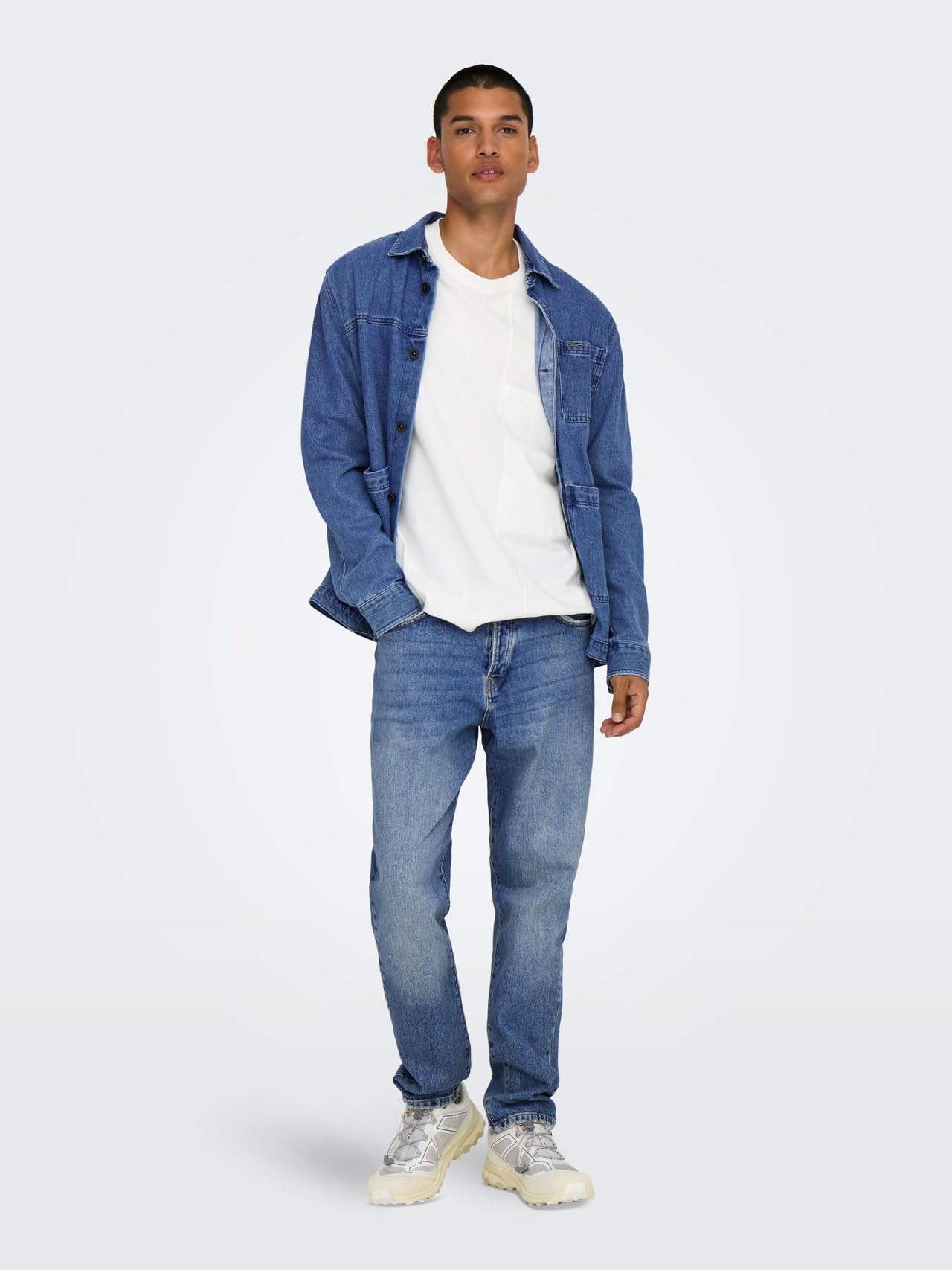 ONLY & SONS ONSYOKE jeans uomo medium blue 31W/32L