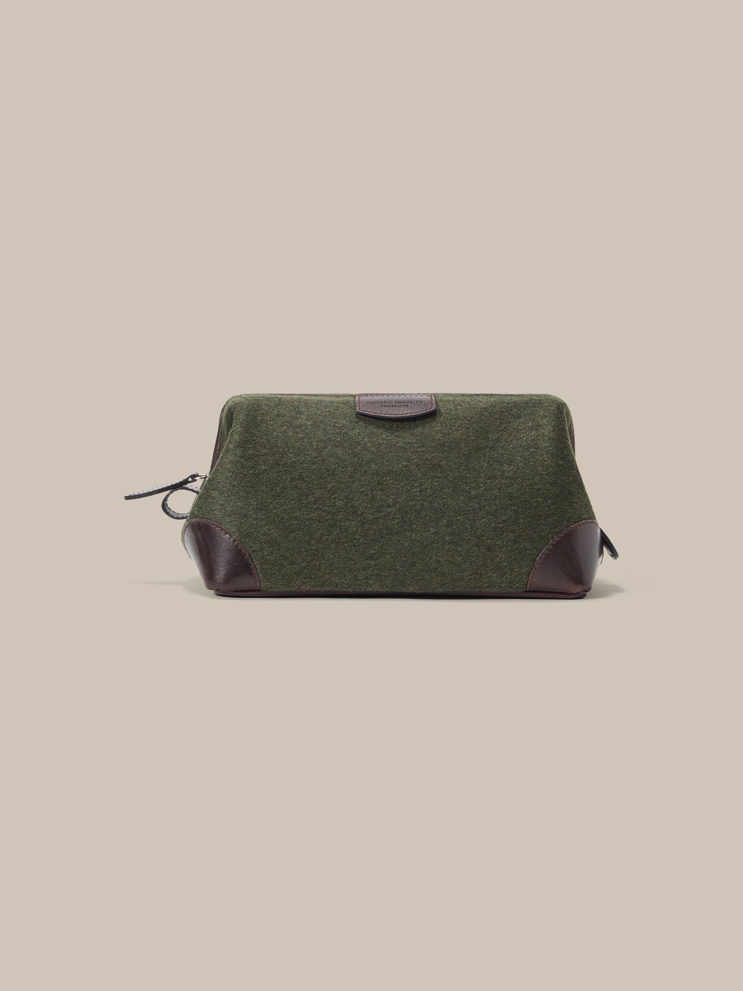Robert Talbott Simpson Loden Beauty Case Verde Lana