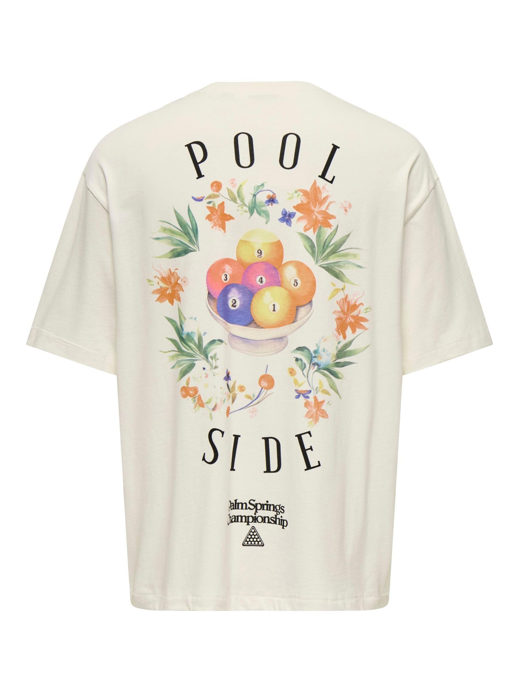 ONLY & SONS Onsmilo Pasadena T-shirt XL cotone manica corta