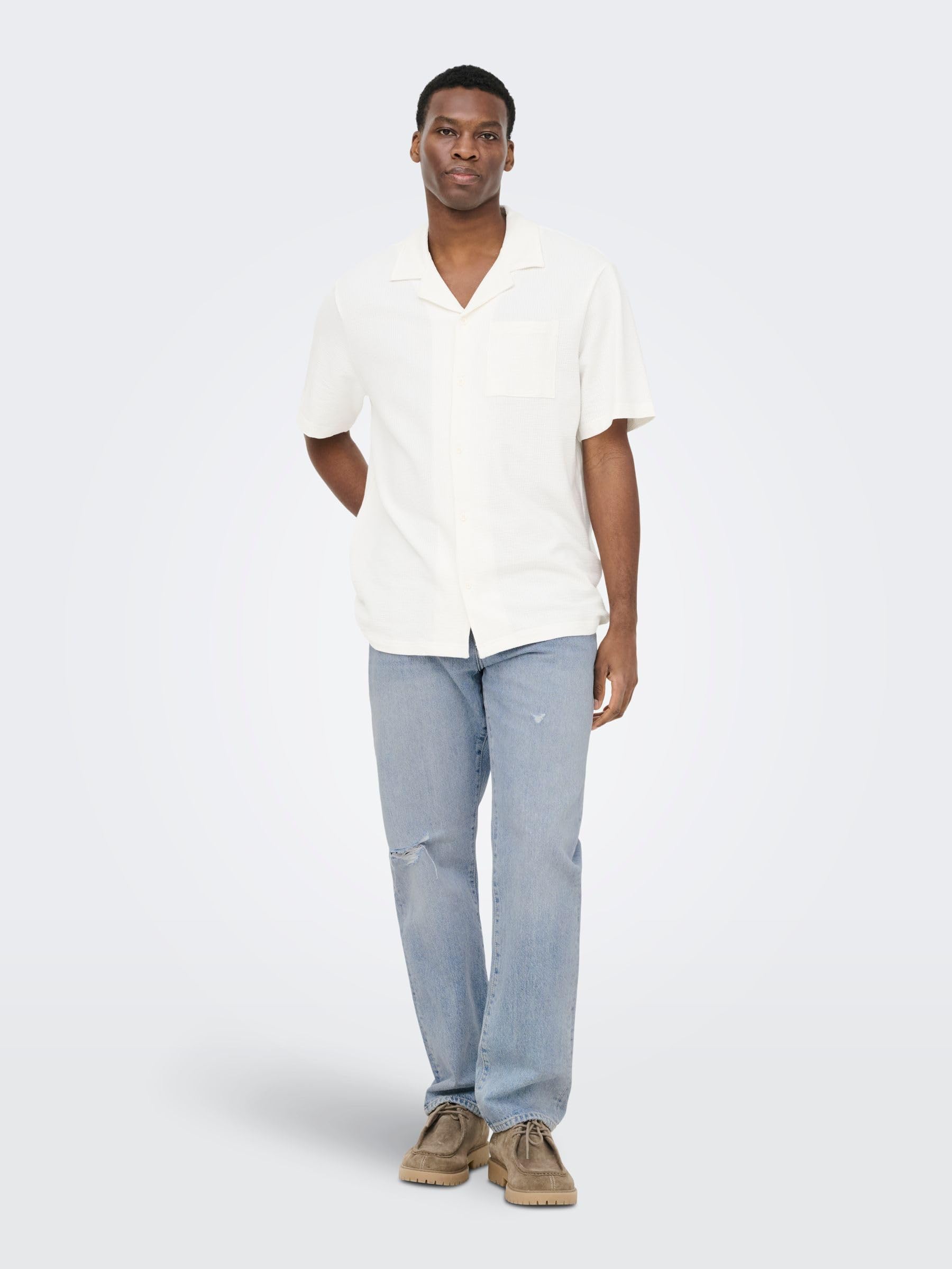 Only & Sons Onsedge Straight Jeans Uomo 32W/32L