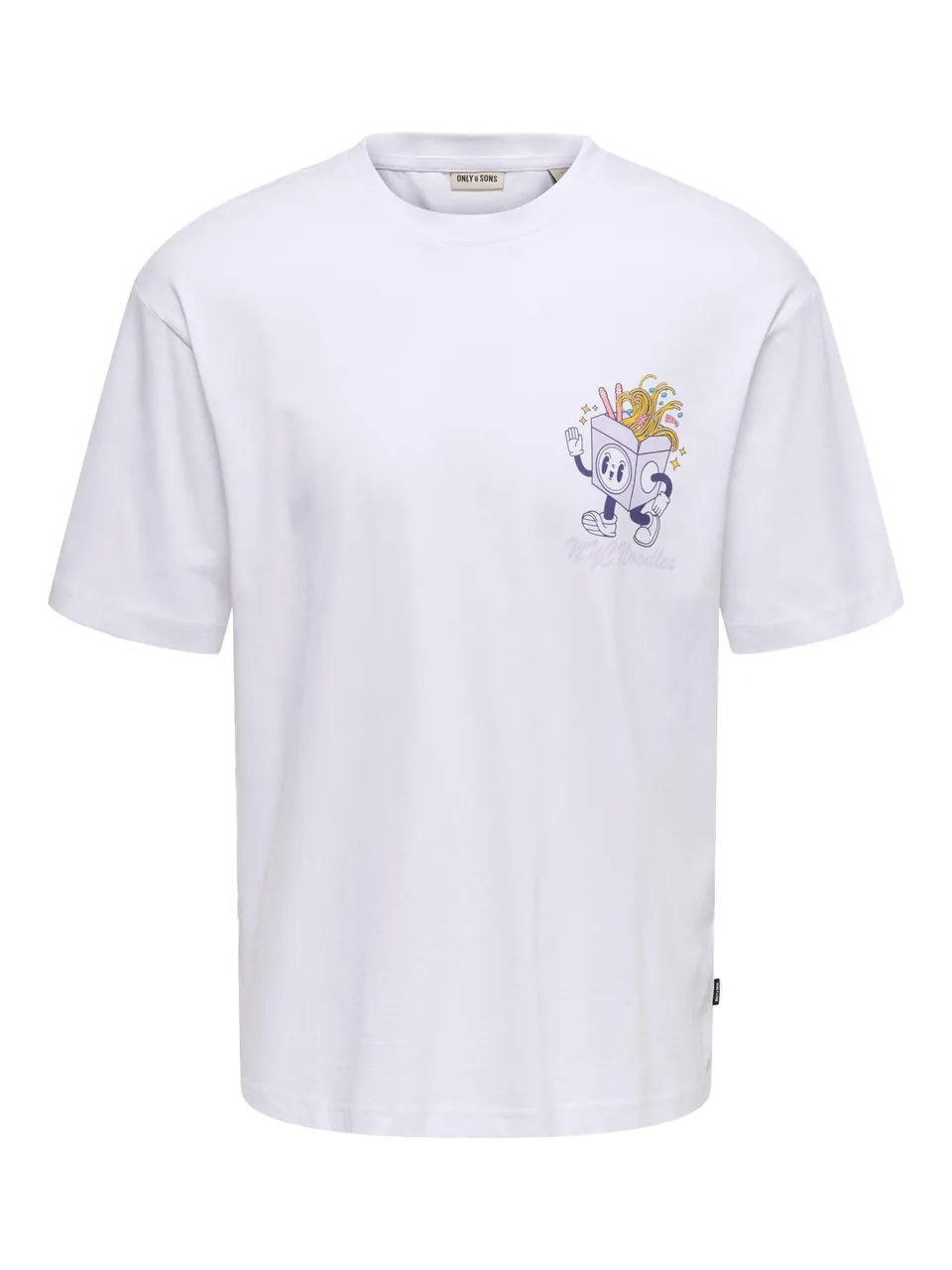 Only & Sons Onsfrank T-Shirt Uomo L Bright White Cotone