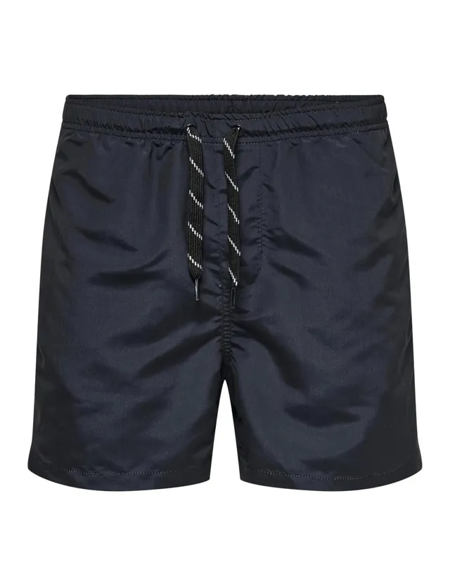 ONLY & SONS Pantaloncini Costume Mare Nero
