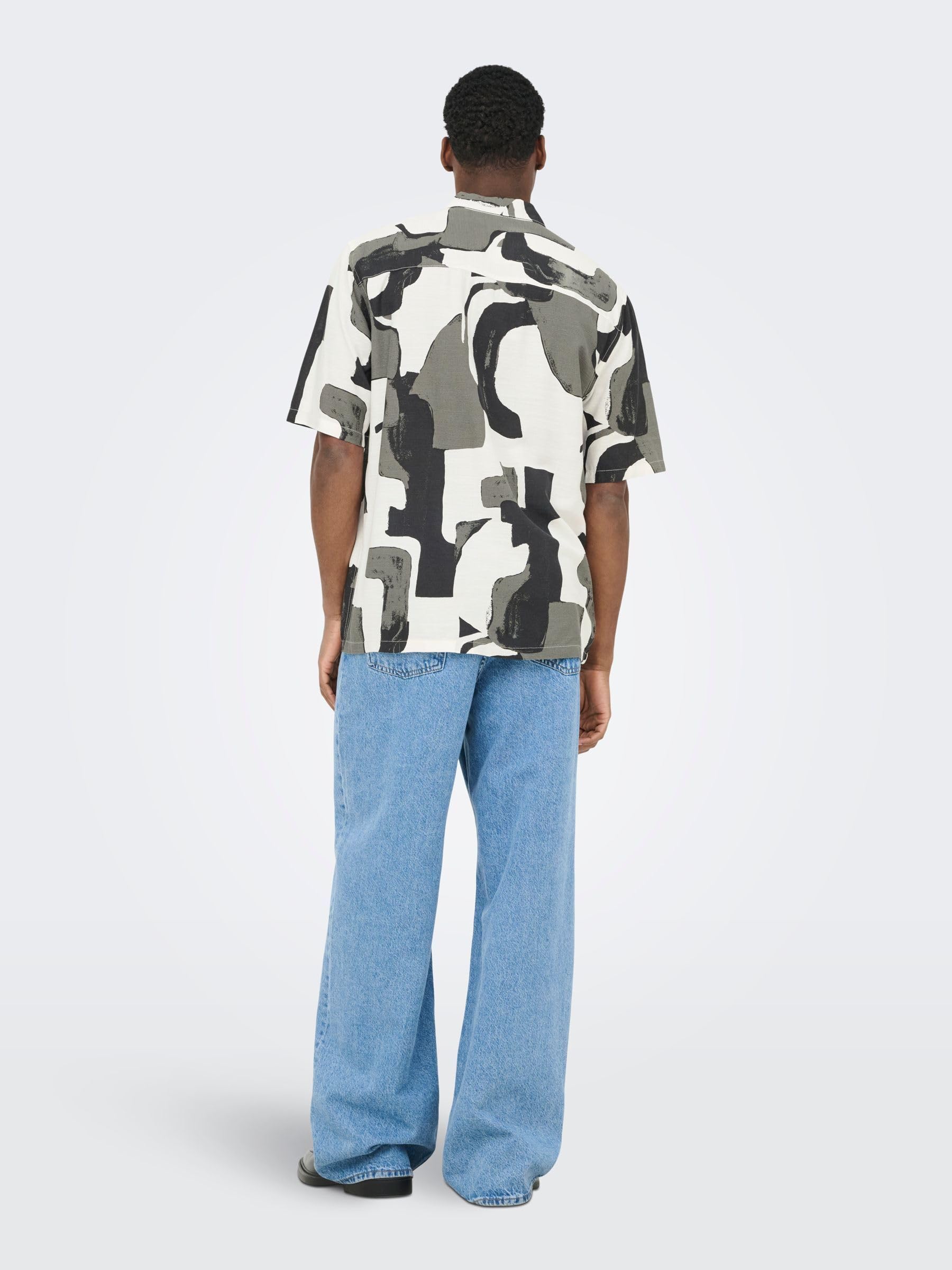 Only & Sons Onsharvi camicia uomo manica lunga