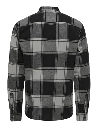 Only & Sons Onsphil LS Checked Camicia Uomo a Quadri XXL