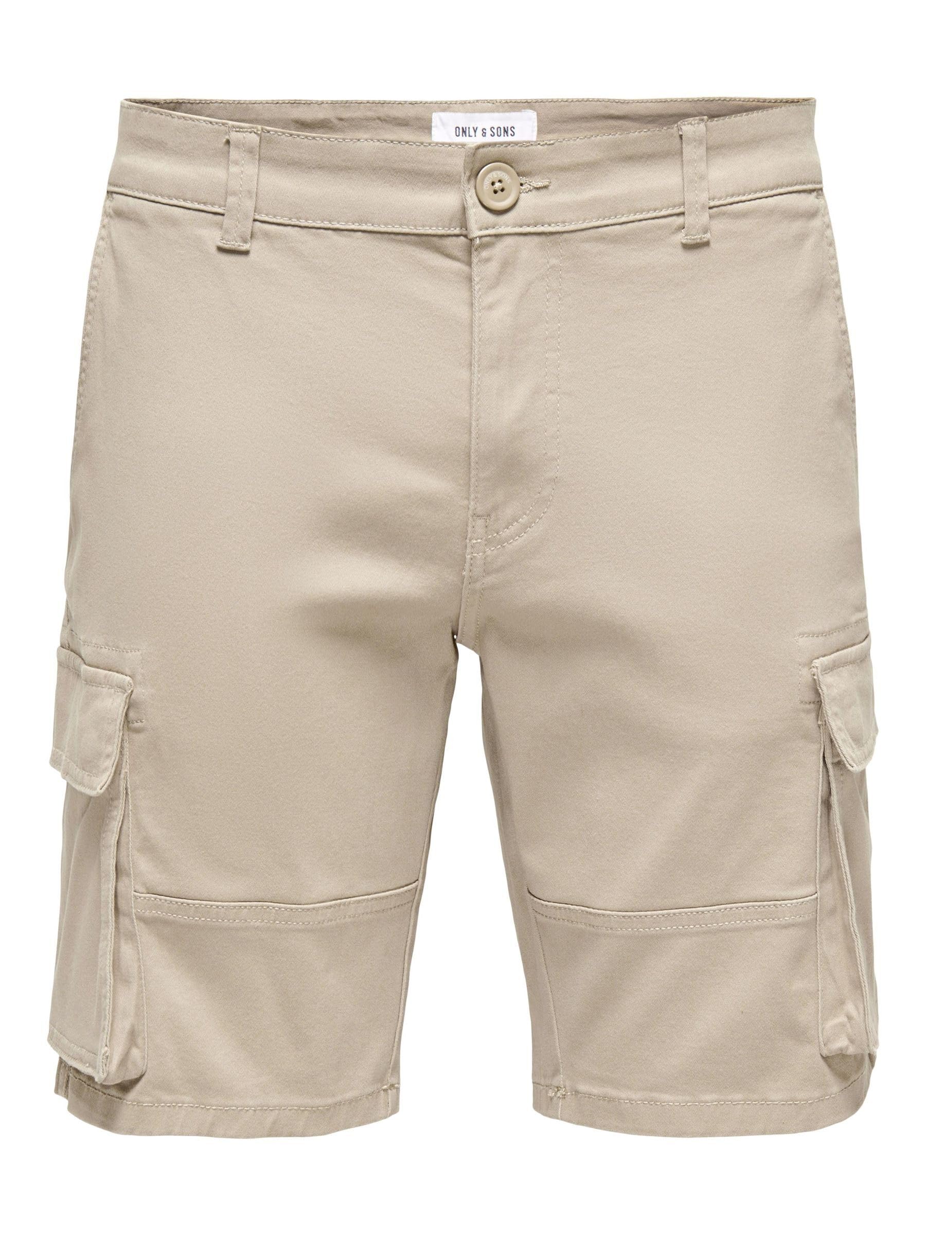 Only & Sons Pantaloncini Uomo Olive Night taglia L cargo