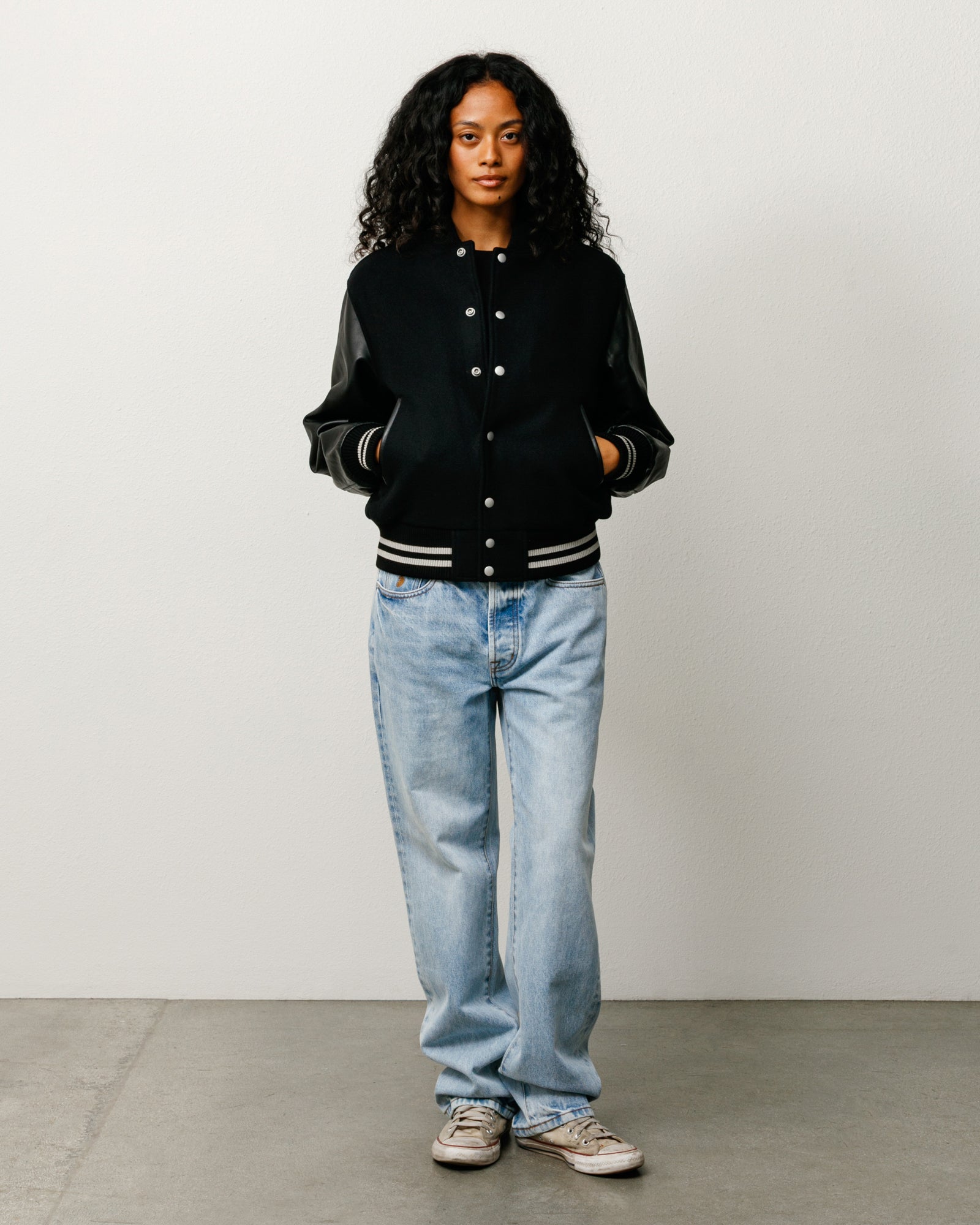 Stussy Slim Jean Denim jeans indigo slim cotone