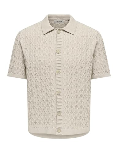Only & Sons Onstalon Life Reg SS Camicia Uomo Maniche Corte Regular