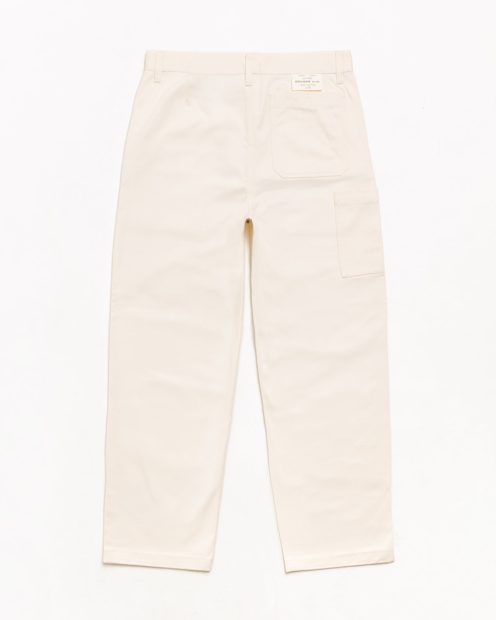 Stussy Pantalone Uniforme Pantalone Bone Cotone Relaxed